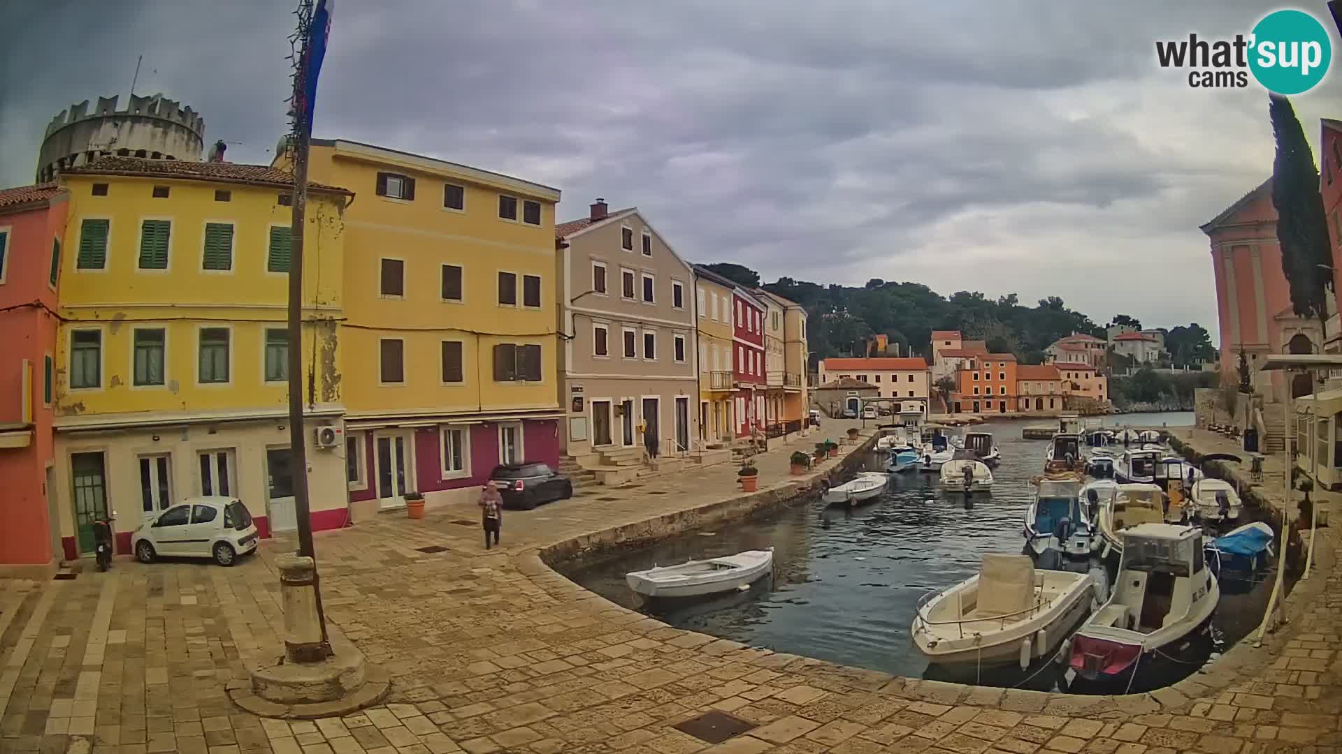 Webcam Streaming – El puerto de Veli Lošinj