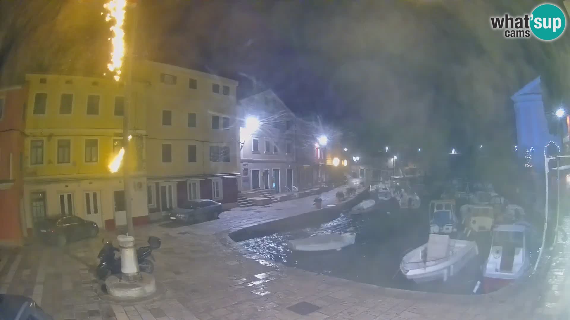 Webcam Live – The harbor of Veli Lošinj