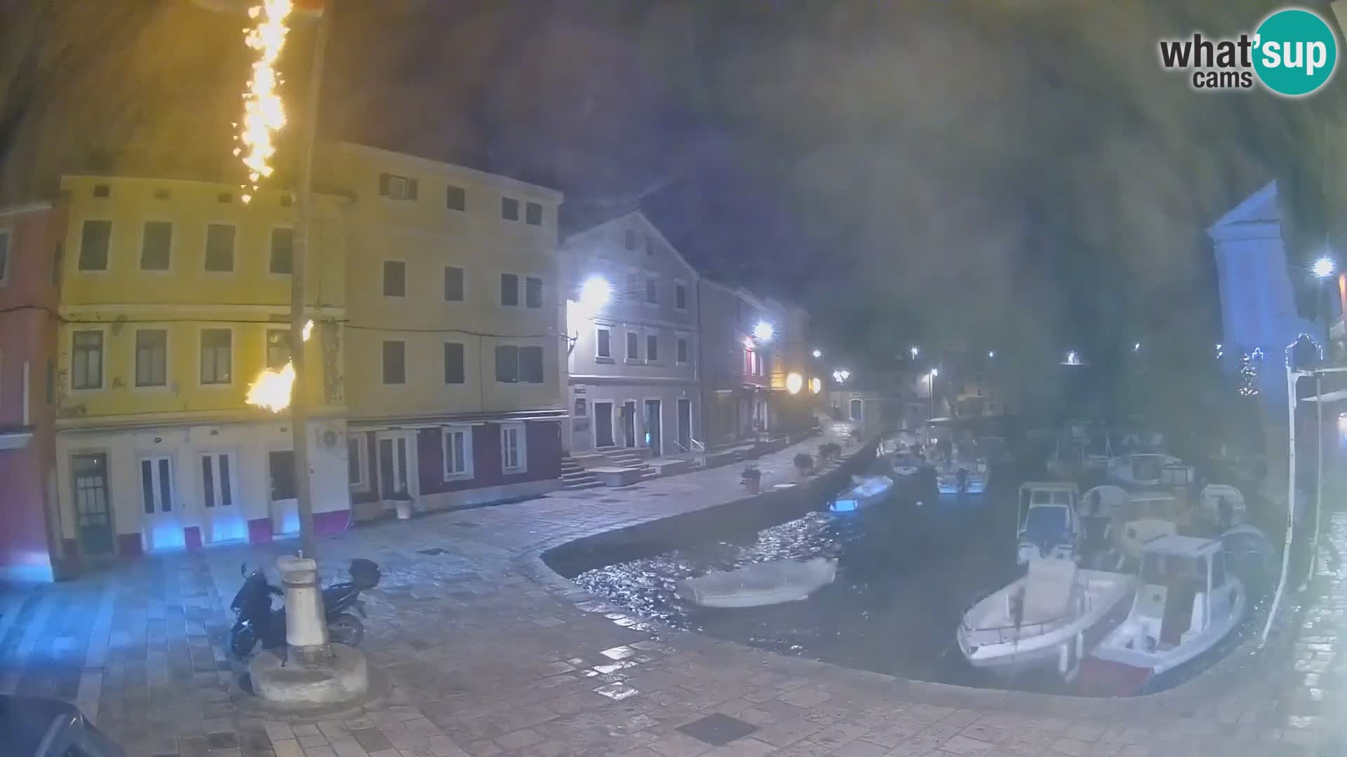 Webcam Live – The harbor of Veli Lošinj