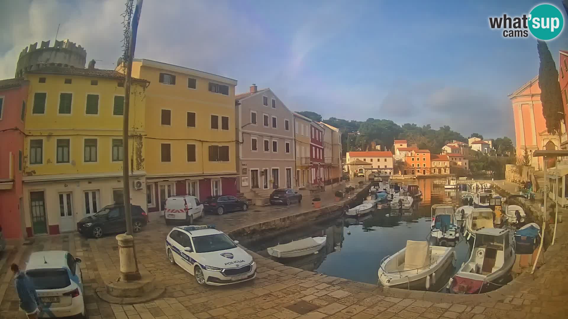 Webcam Streaming – El puerto de Veli Lošinj