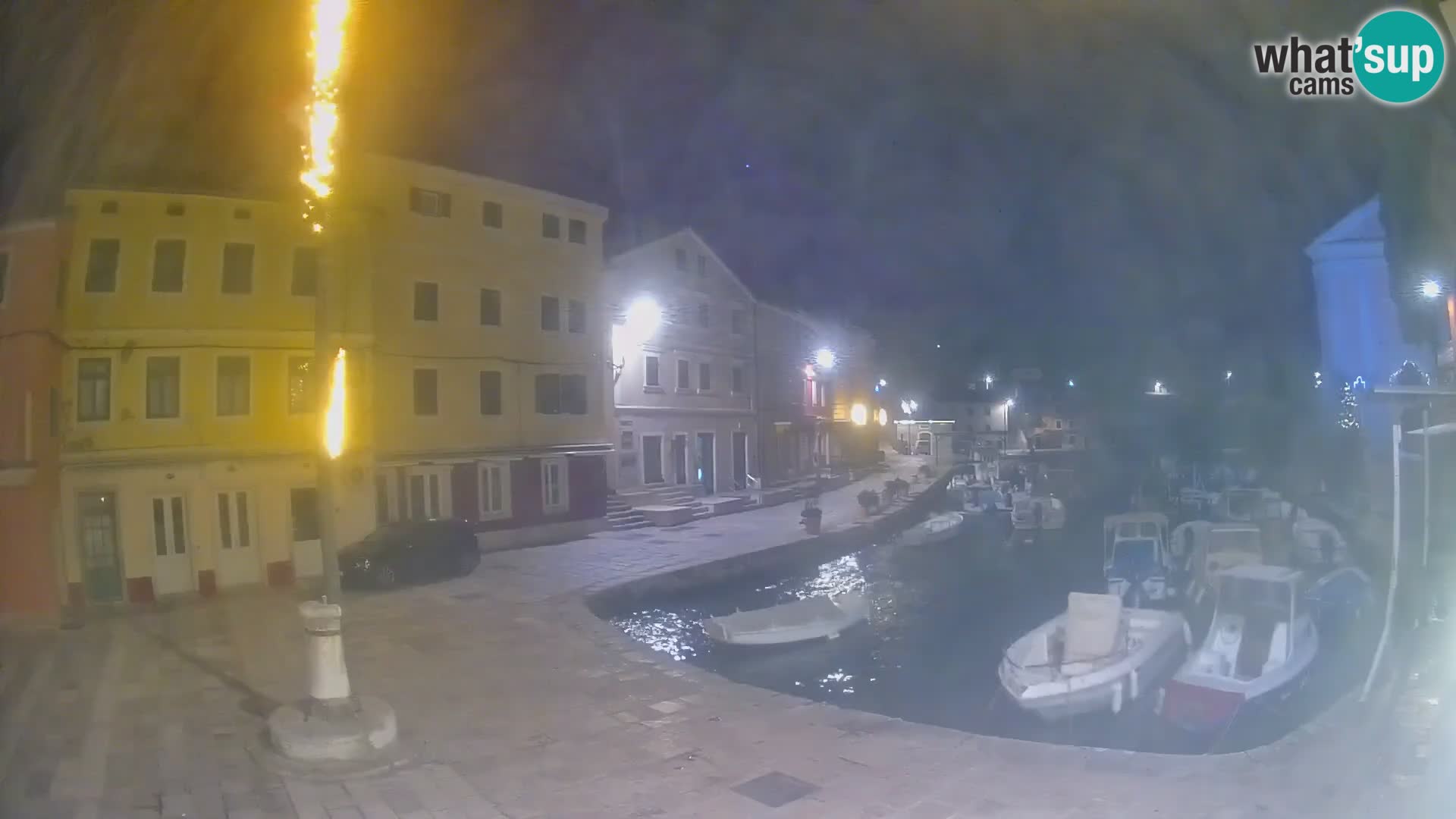 Webcam Live – The harbor of Veli Lošinj