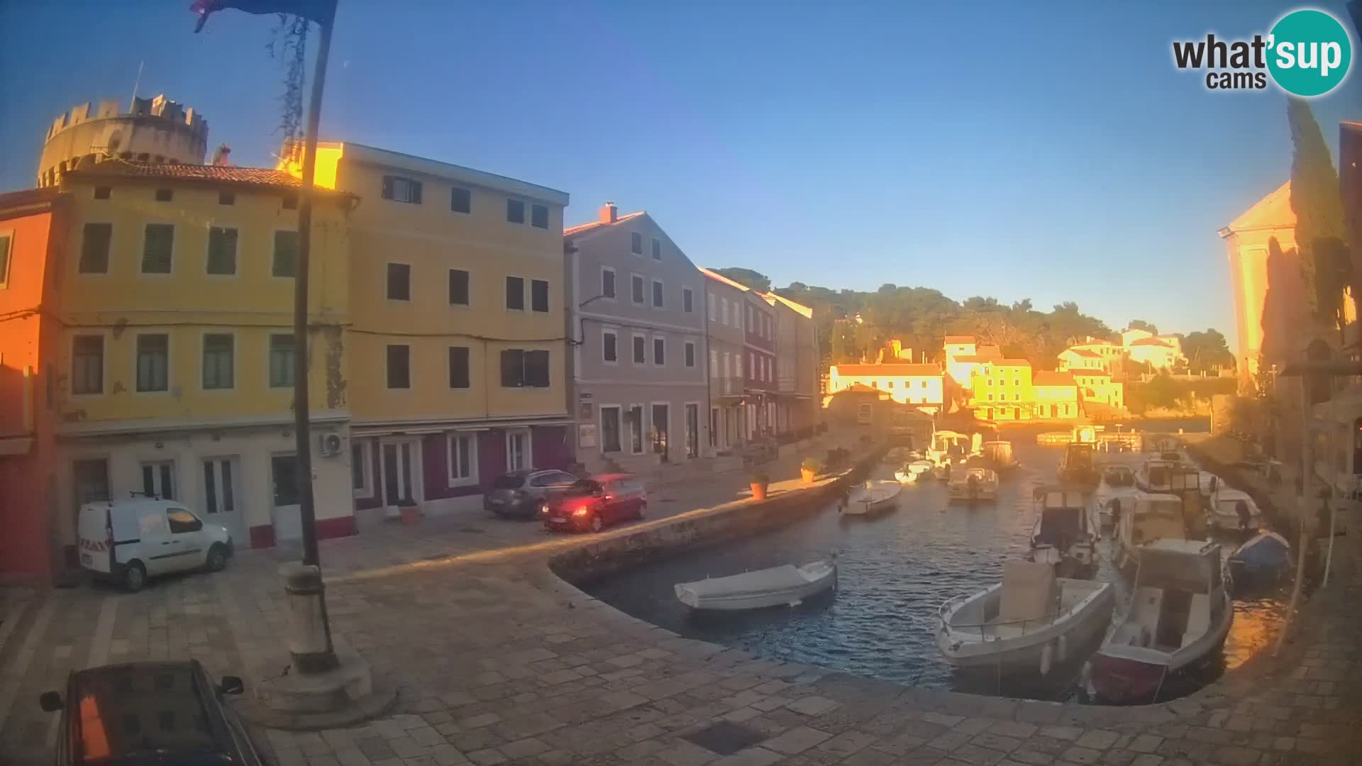 Webcam – Le port de Veli Lošinj