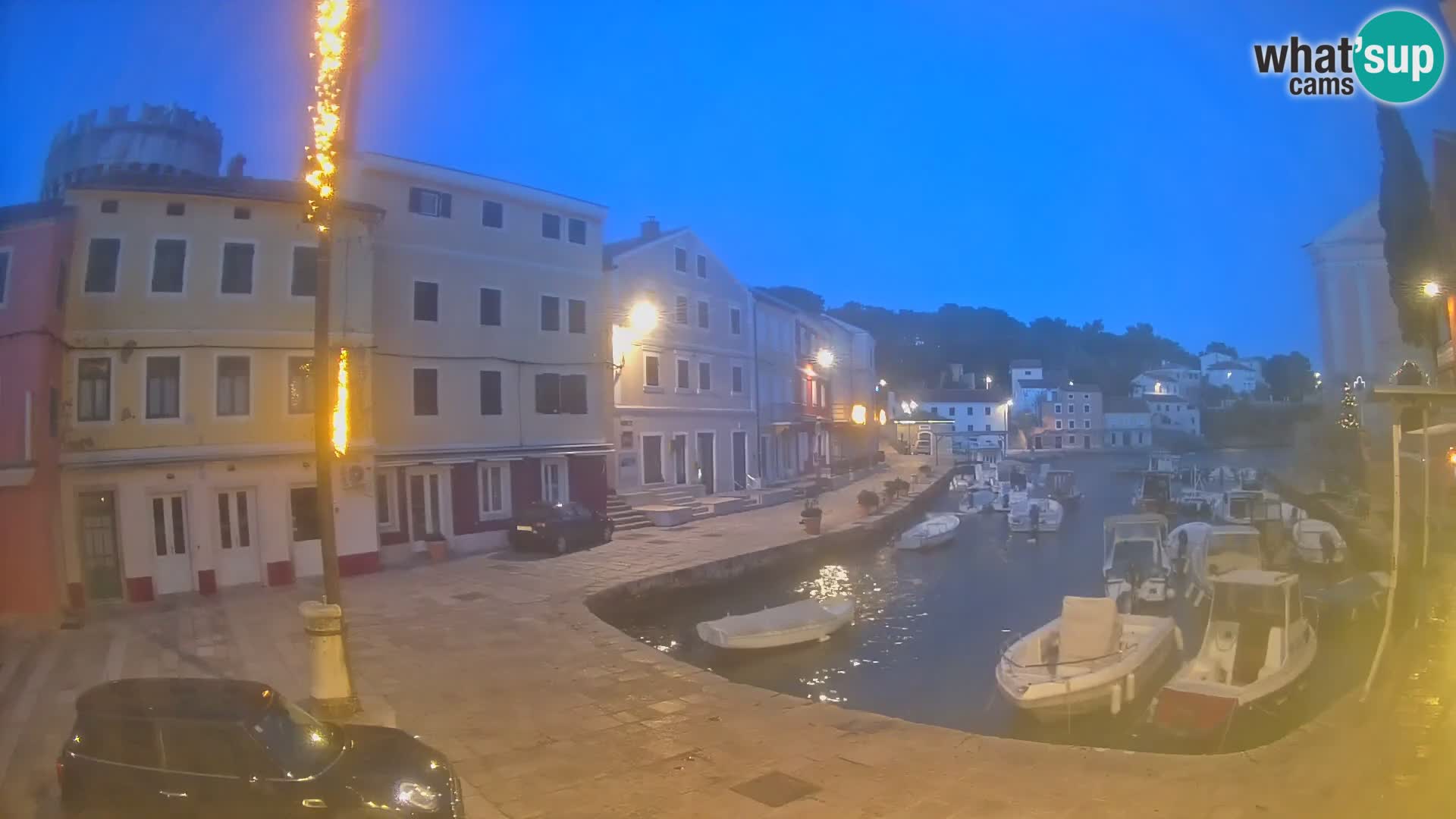 Webcam Streaming – El puerto de Veli Lošinj