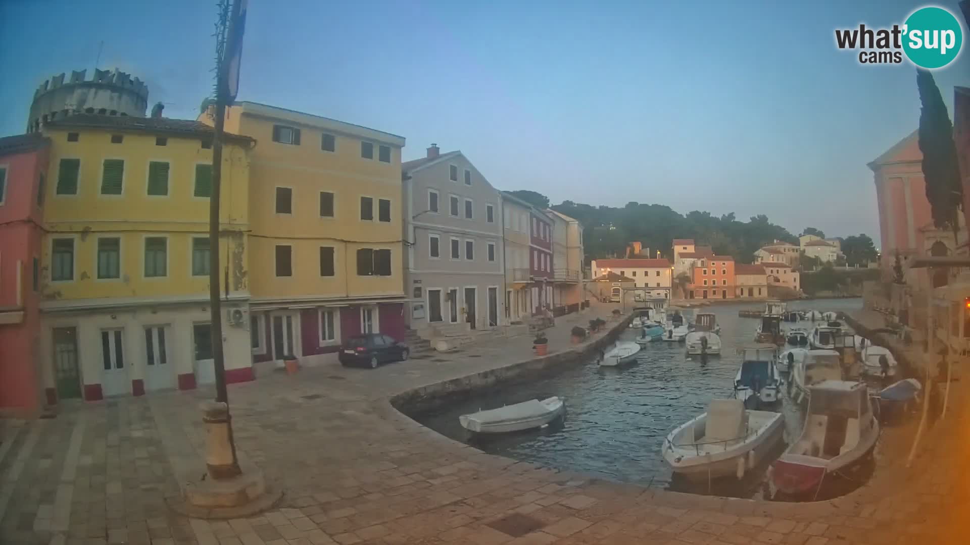 Webcam Streaming – El puerto de Veli Lošinj