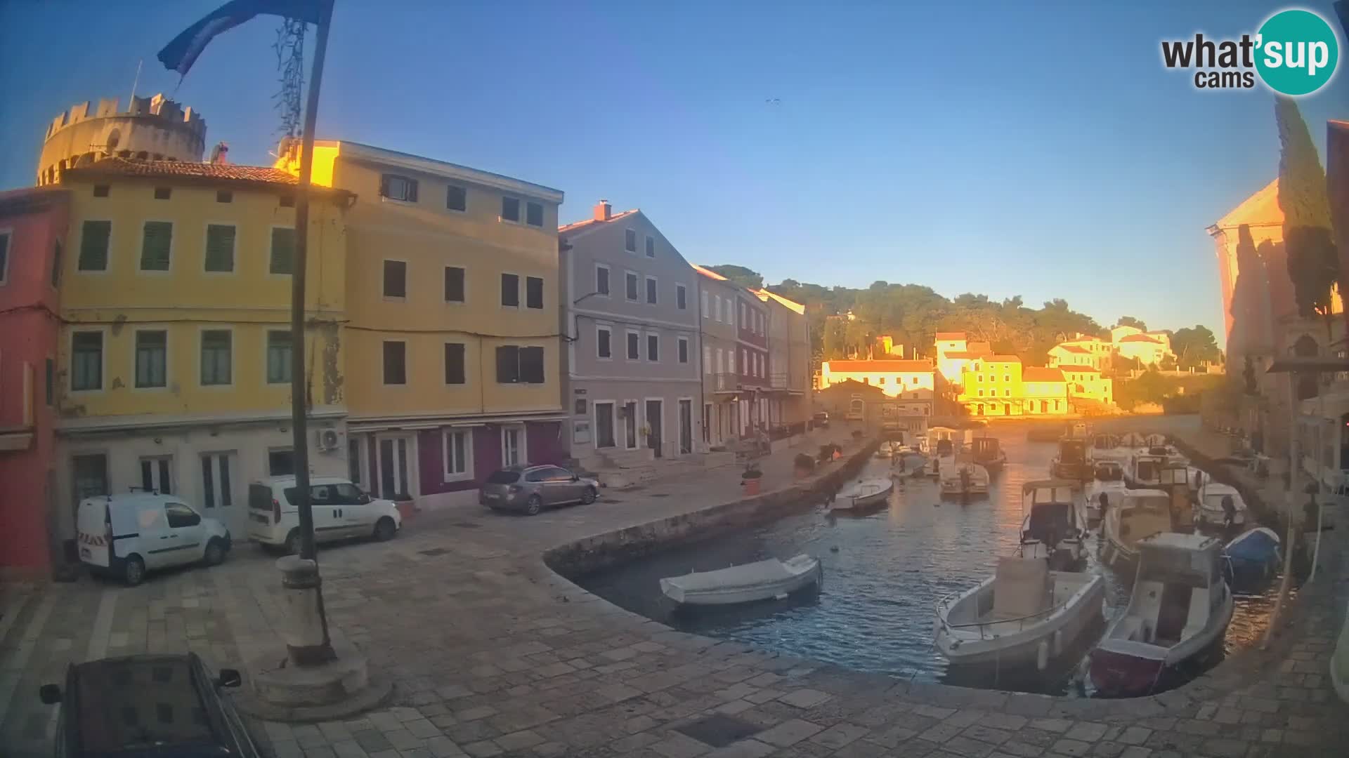 Webcam – Le port de Veli Lošinj