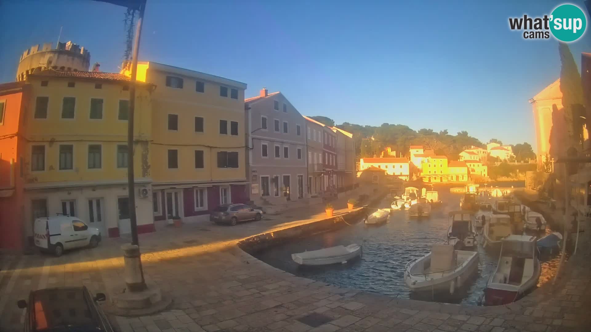 Webcam – Le port de Veli Lošinj