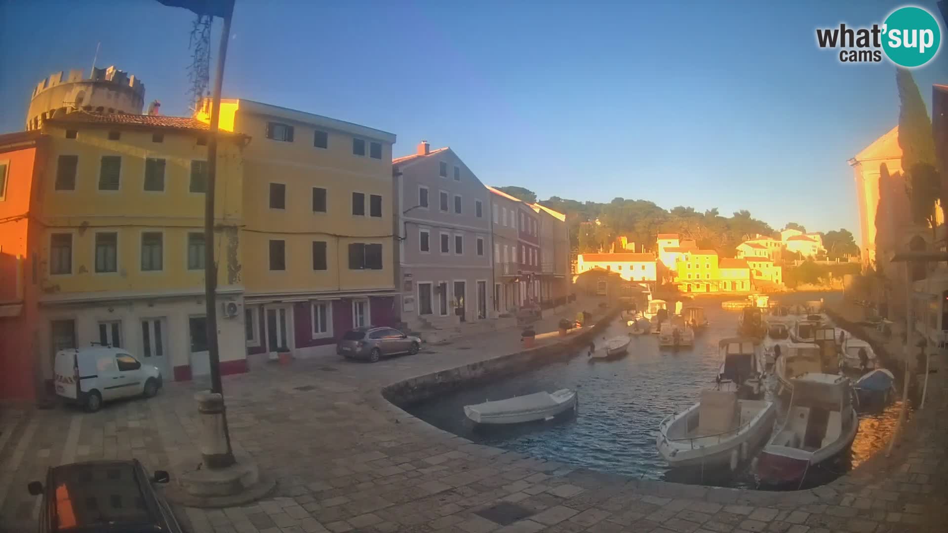 Webcam Streaming – El puerto de Veli Lošinj