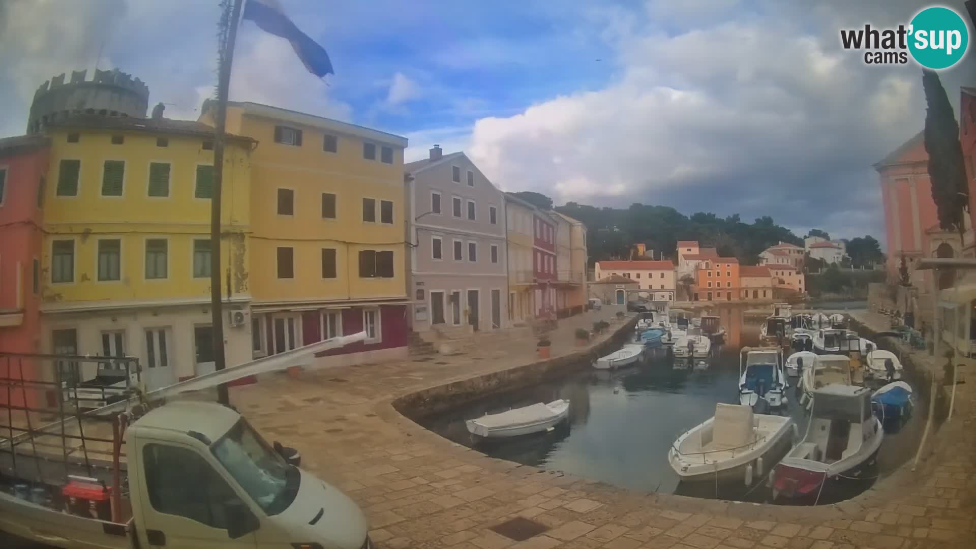 Webcam – Il porticciolo di Lussingrande