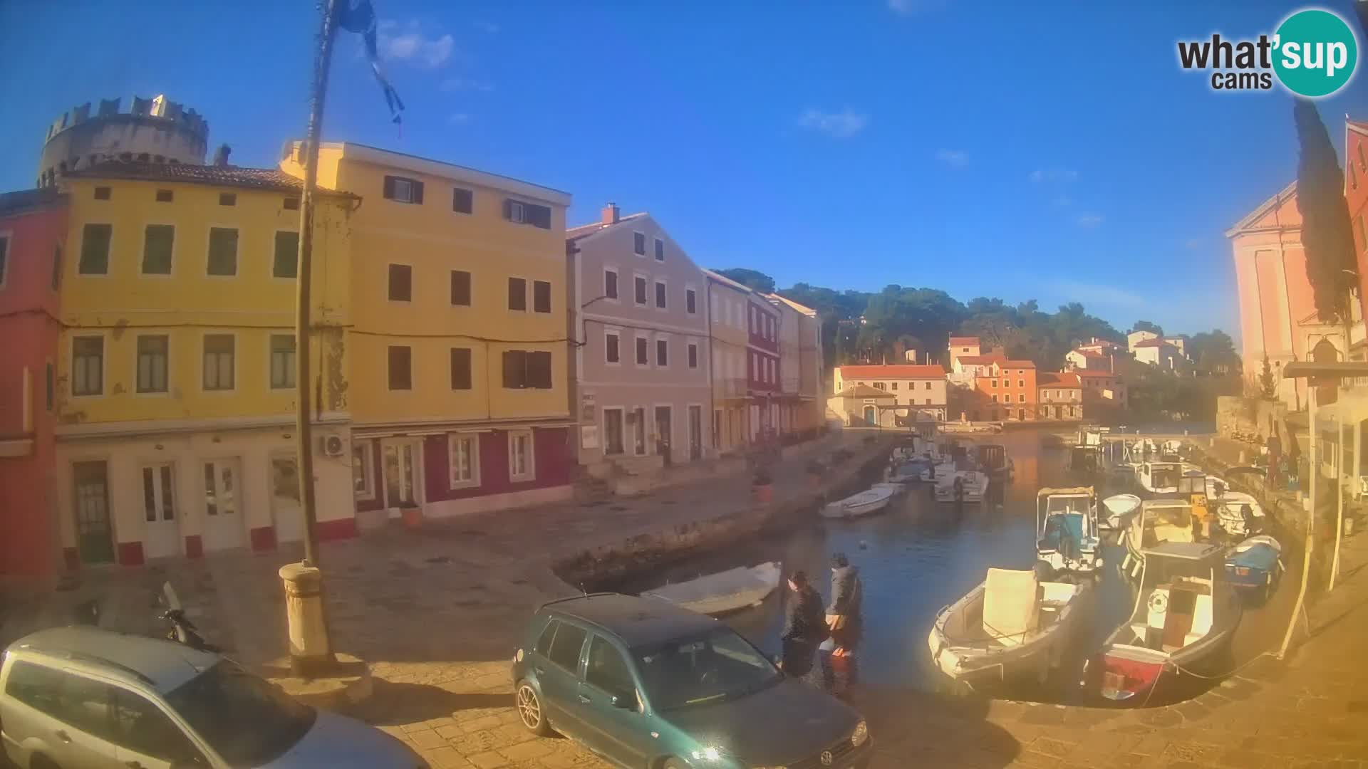 Webcam Streaming – El puerto de Veli Lošinj