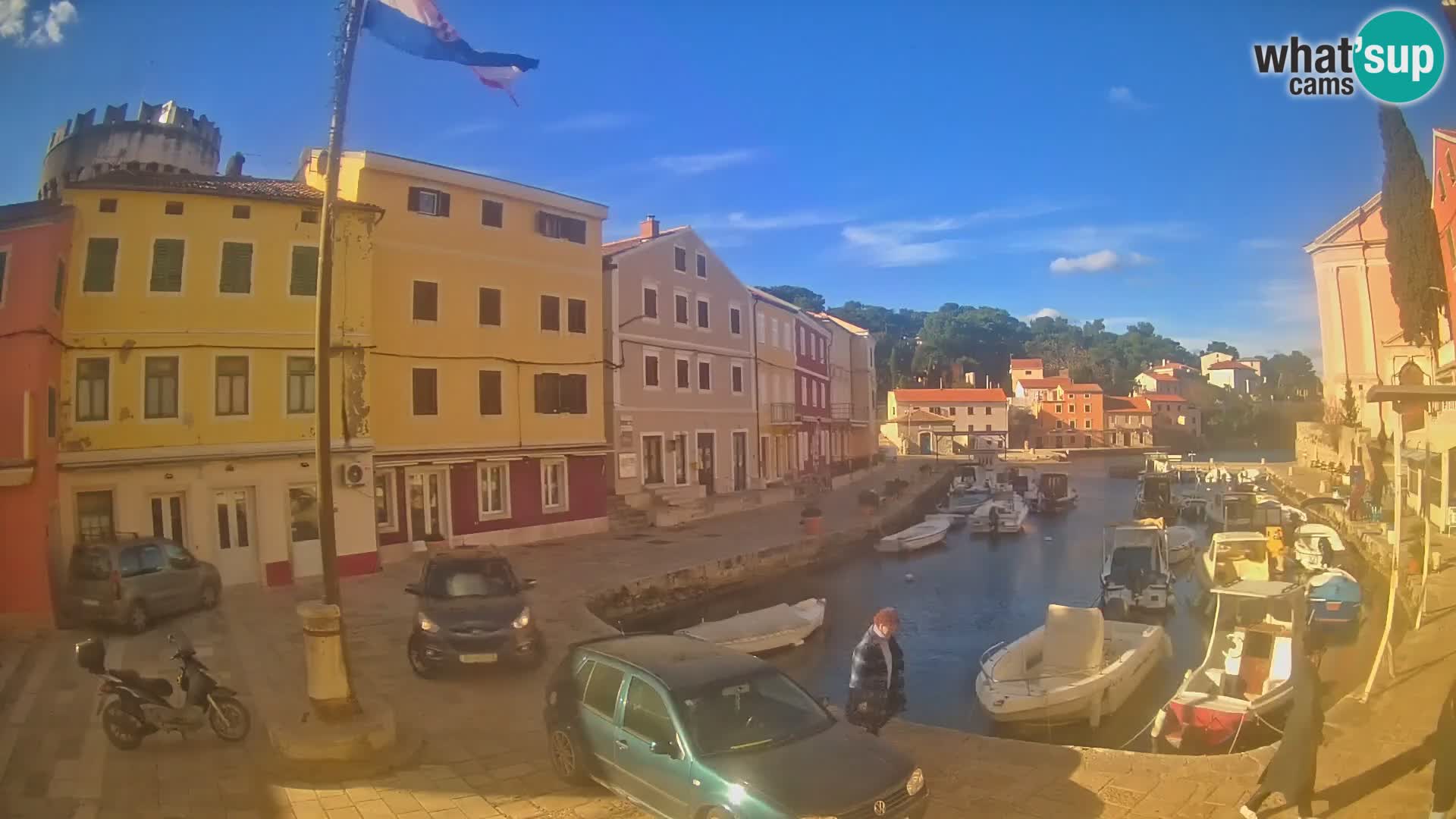 Webcam Streaming – El puerto de Veli Lošinj