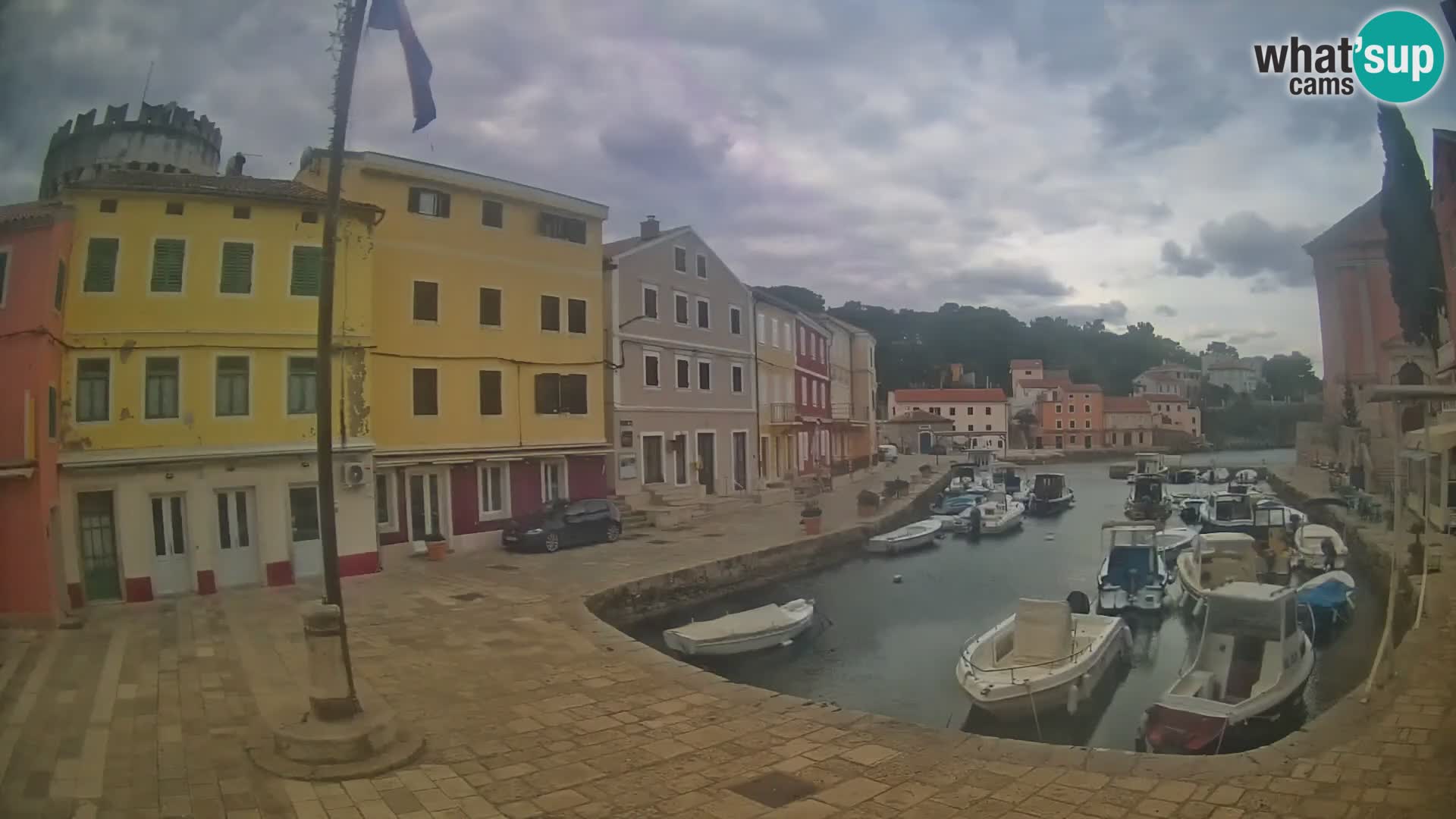 Webcam Streaming – El puerto de Veli Lošinj