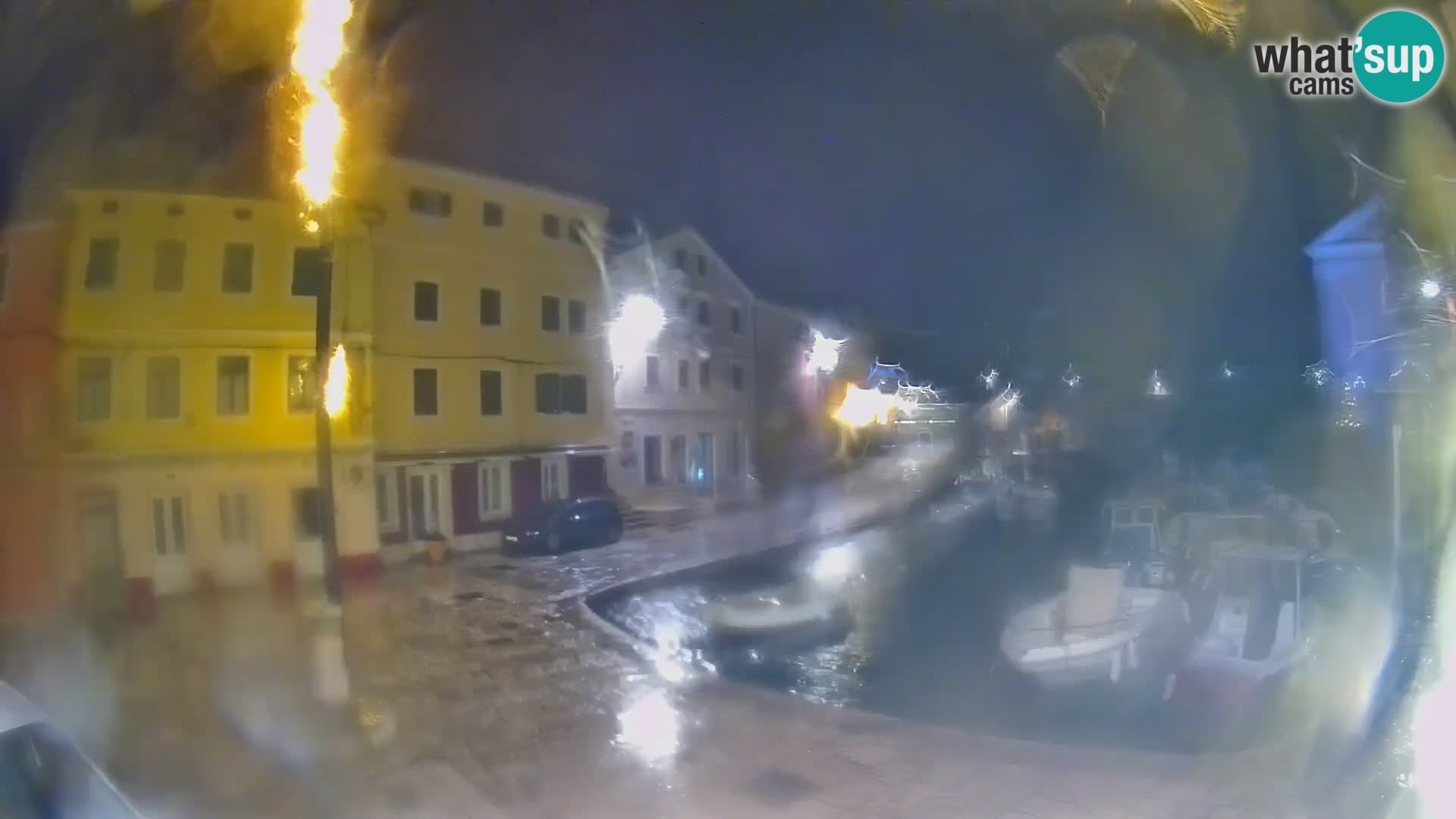 Webcam Live – The harbor of Veli Lošinj