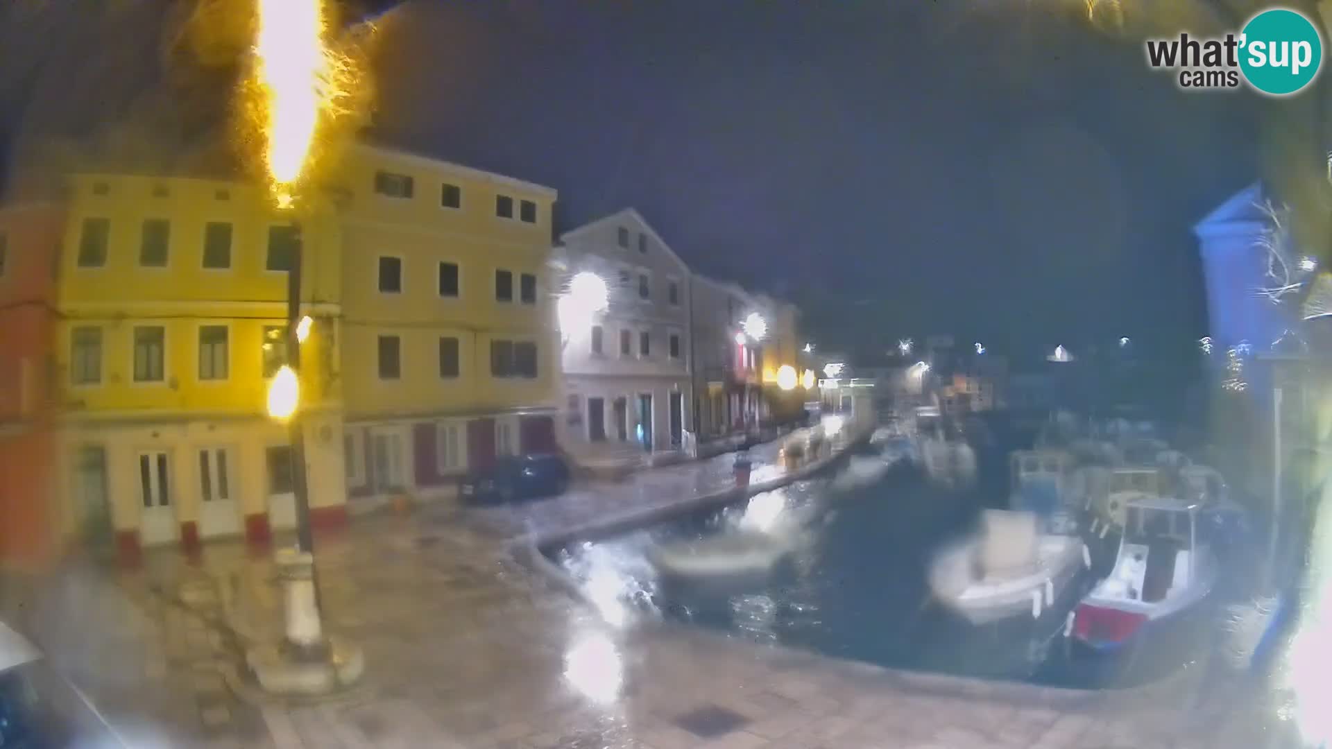 Webcam Live – The harbor of Veli Lošinj