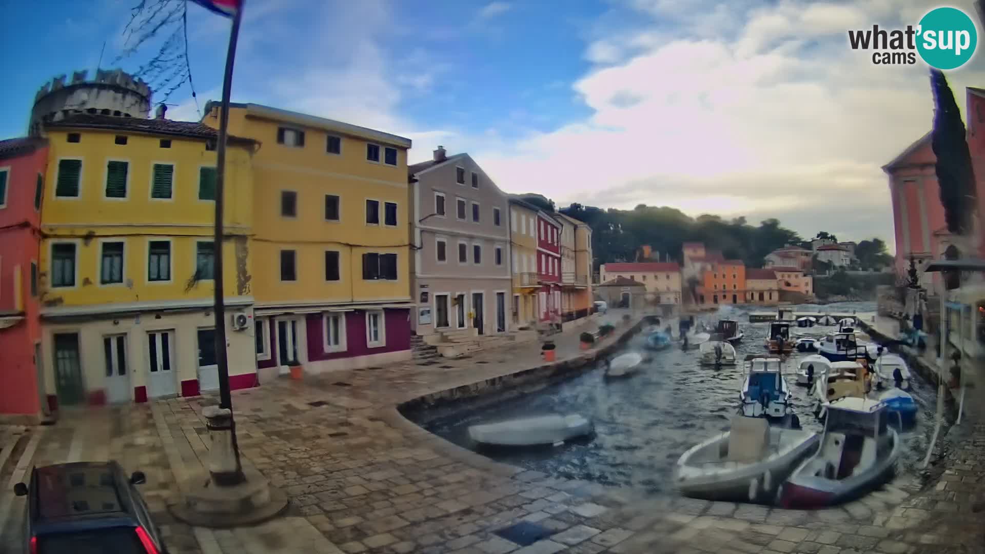 Webcam Streaming – El puerto de Veli Lošinj