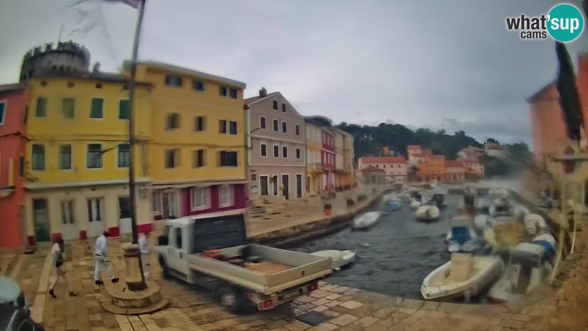 Webcam Streaming – El puerto de Veli Lošinj