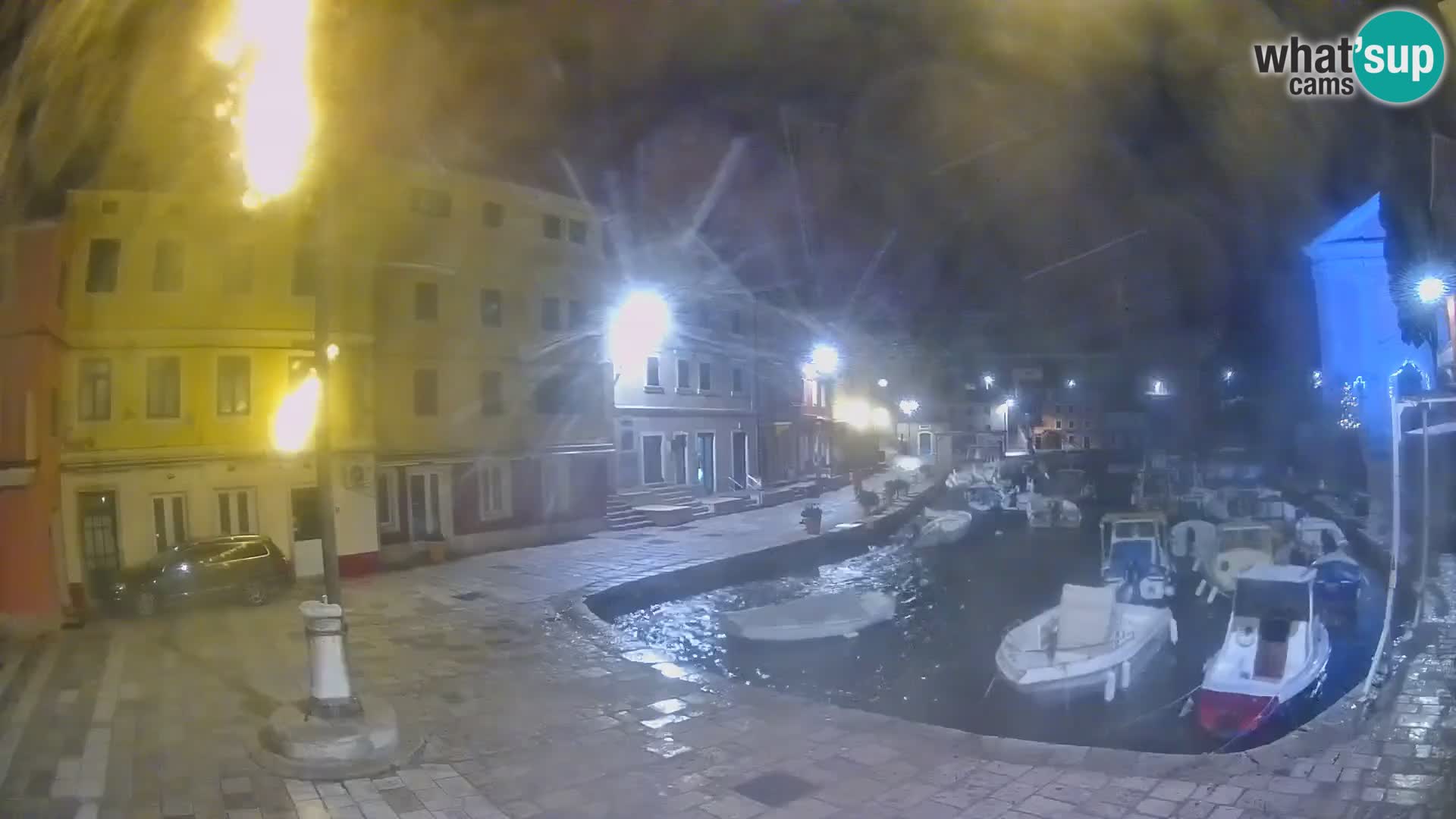 Webcam Live – The harbor of Veli Lošinj