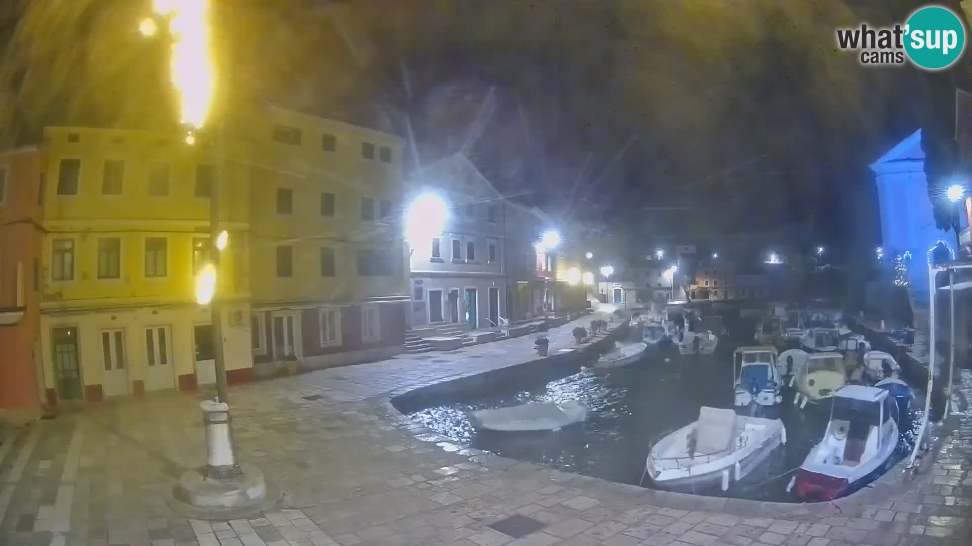 Webcam Live – The harbor of Veli Lošinj