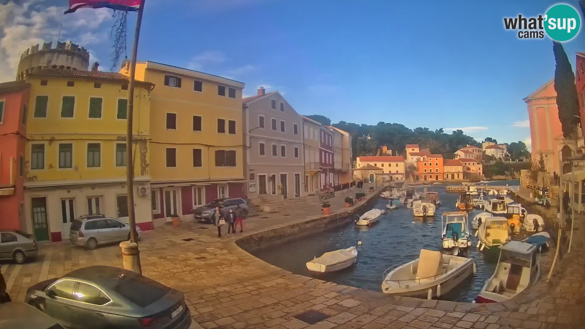 Webcam – Le port de Veli Lošinj