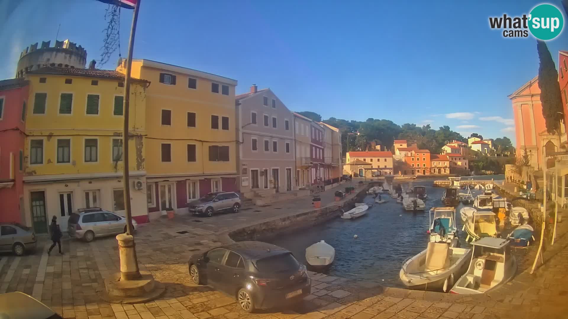 Webcam – Il porticciolo di Lussingrande