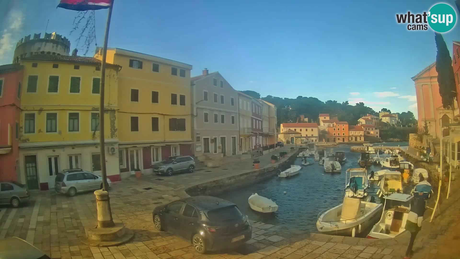 Webcam – Il porticciolo di Lussingrande