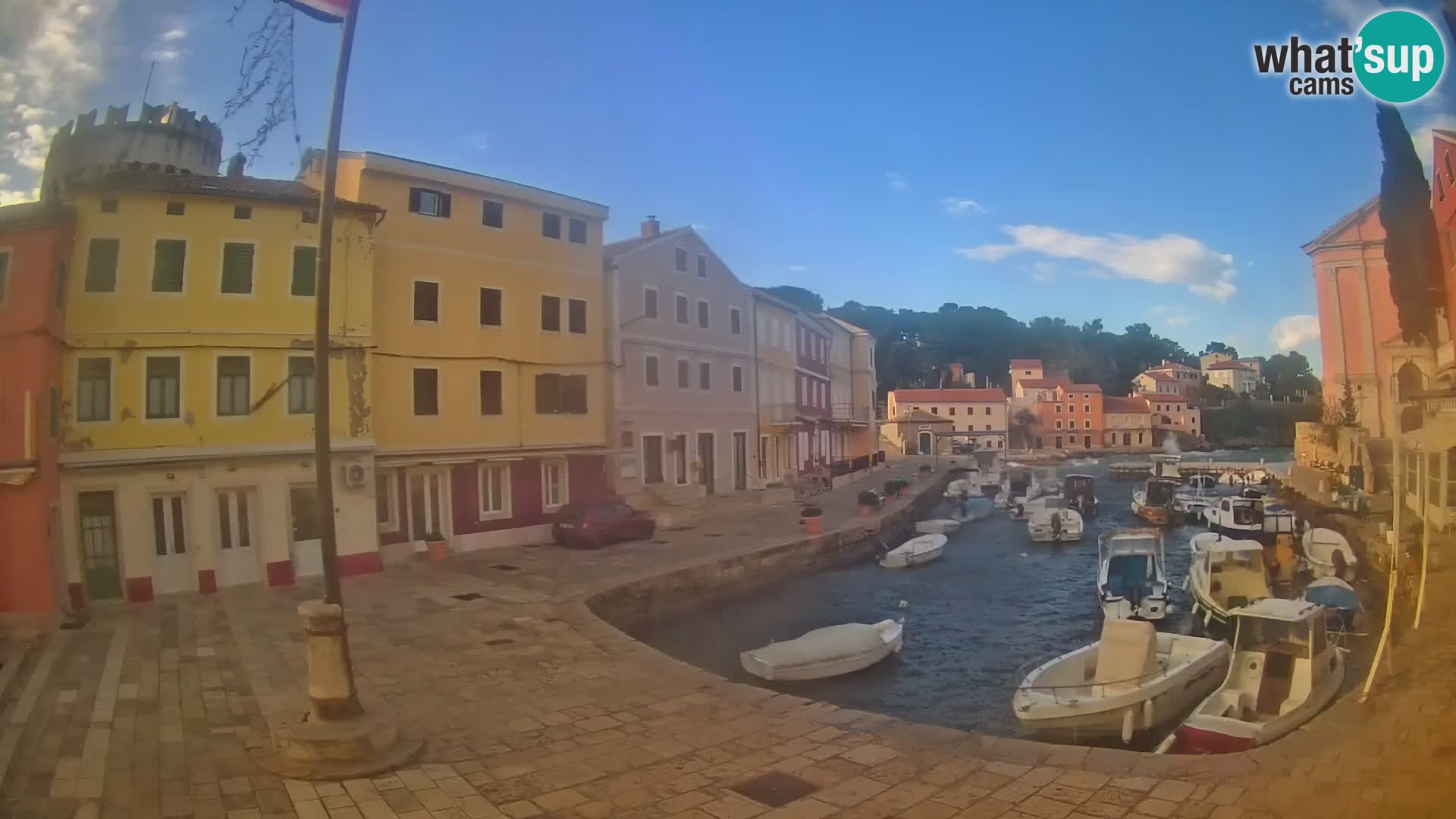 Webcam – Il porticciolo di Lussingrande