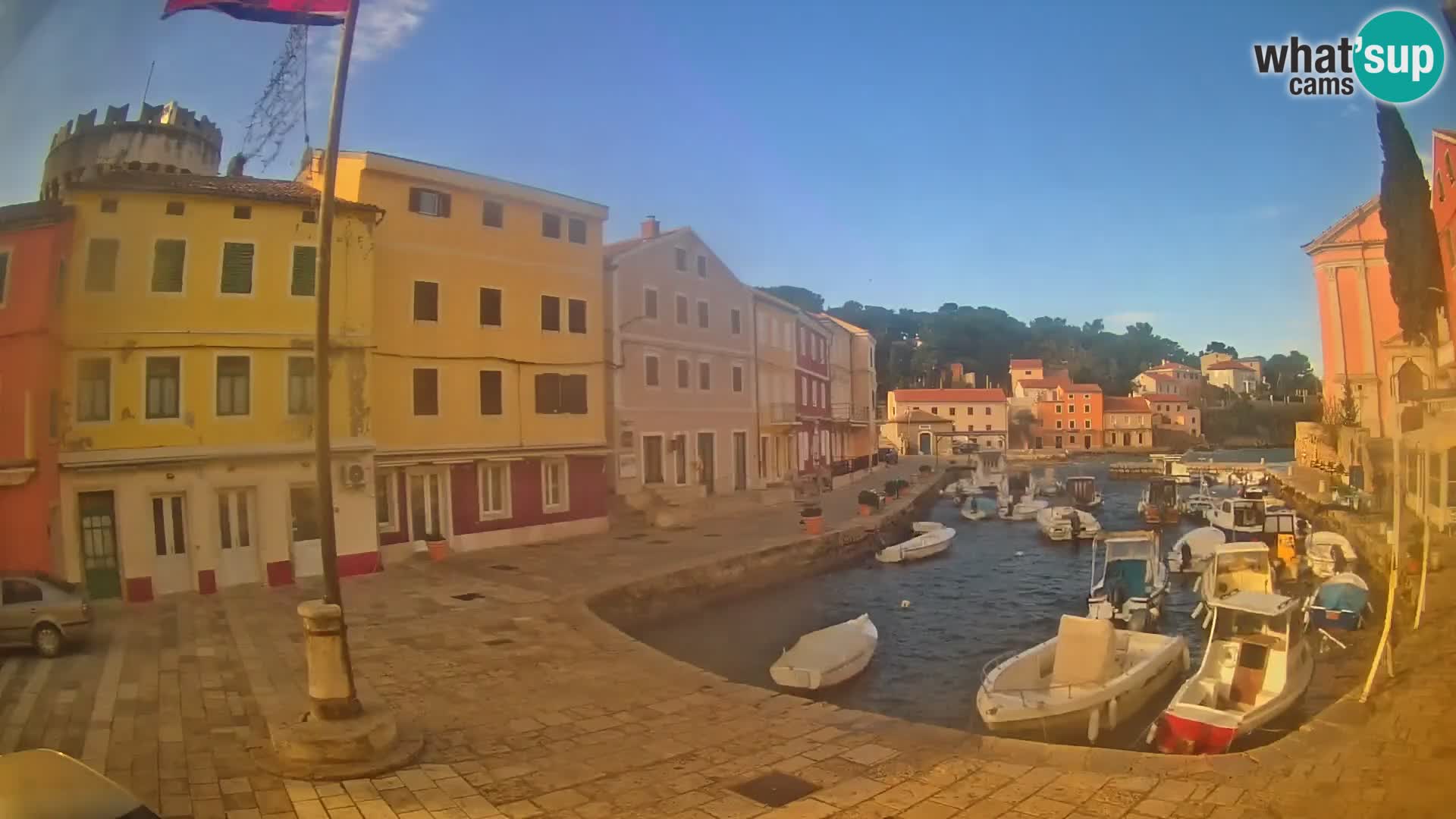 Webcam – Le port de Veli Lošinj