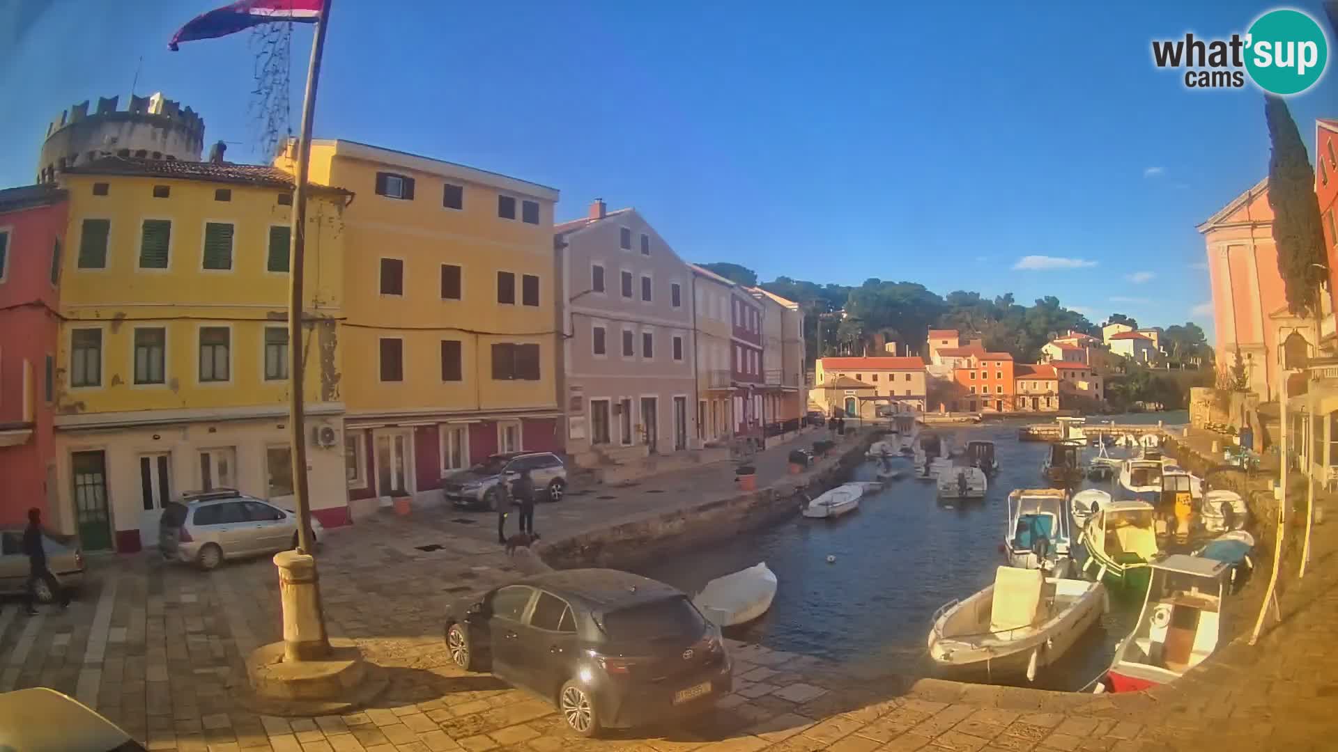 Webcam – Il porticciolo di Lussingrande