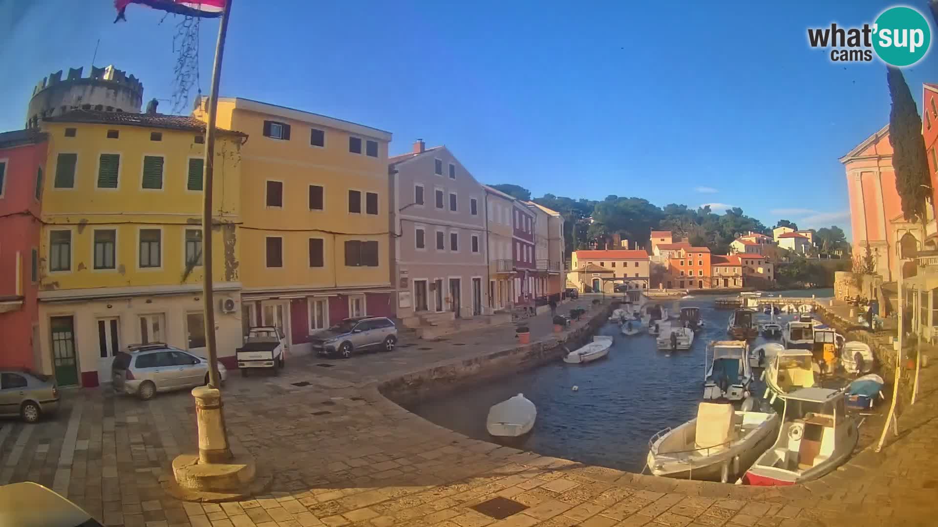 Webcam – Il porticciolo di Lussingrande