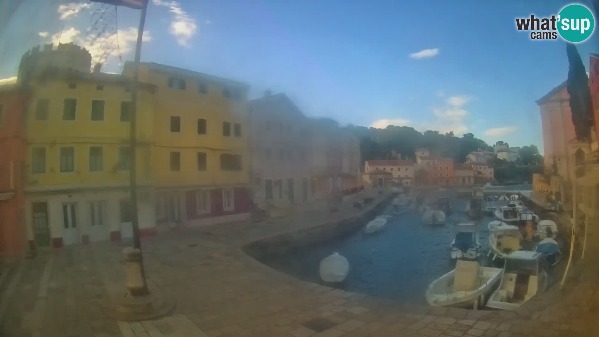 Webcam Live – The harbor of Veli Lošinj