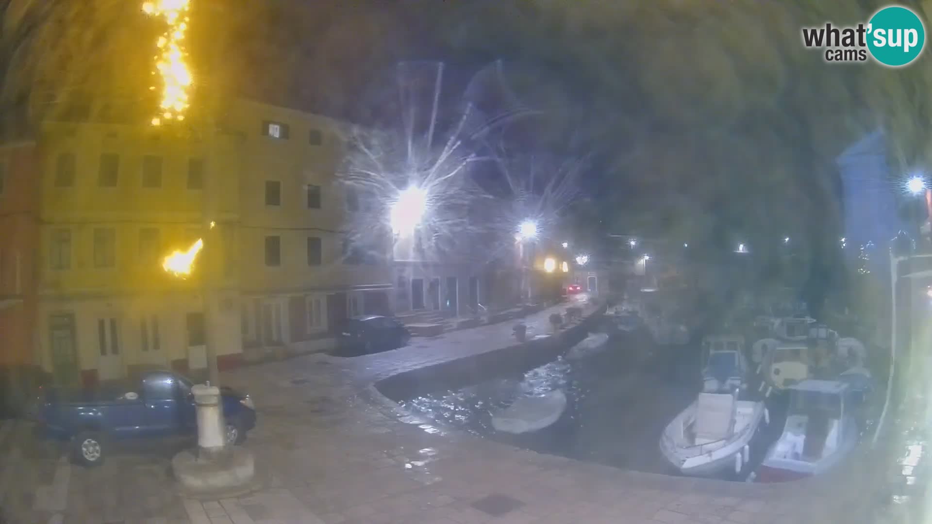 Webcam Live – The harbor of Veli Lošinj