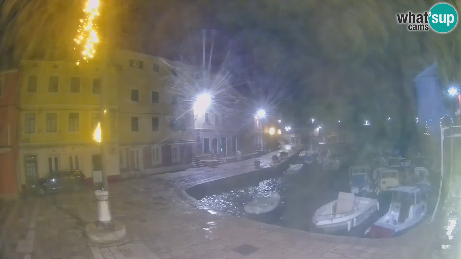 Webcam Live – The harbor of Veli Lošinj