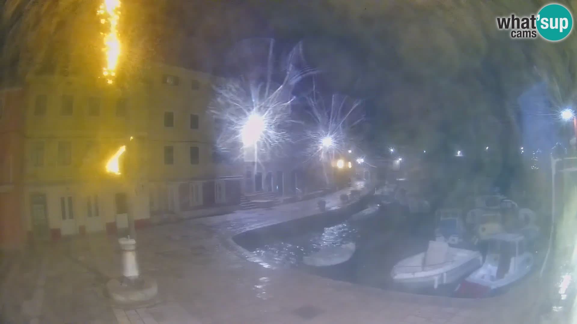 Webcam Live – The harbor of Veli Lošinj