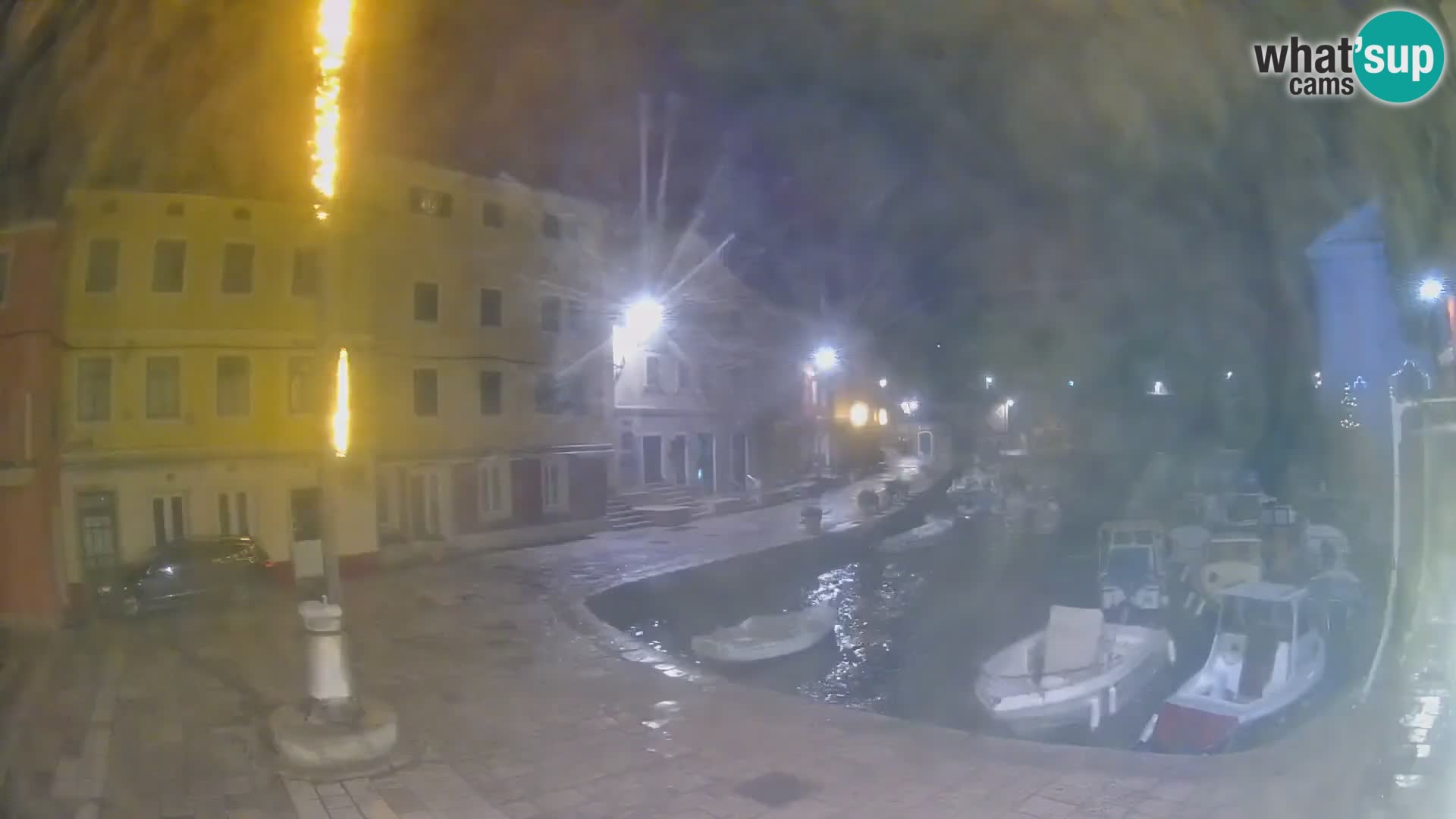 Webcam Live – The harbor of Veli Lošinj