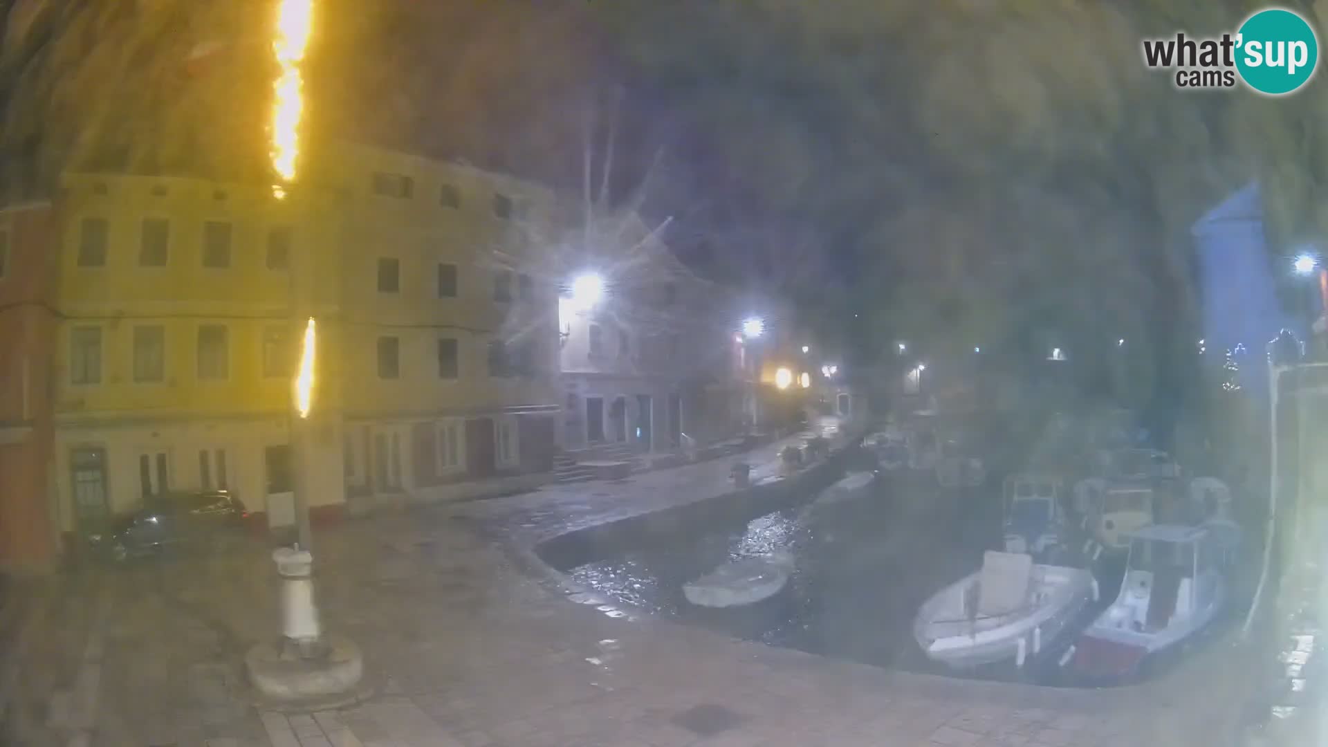 Webcam Live – The harbor of Veli Lošinj