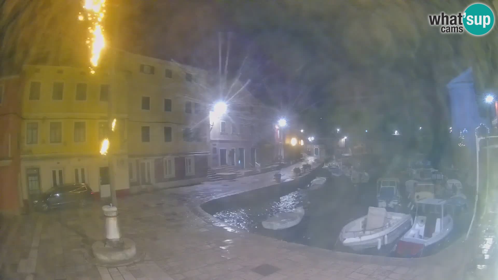 Webcam Live – The harbor of Veli Lošinj