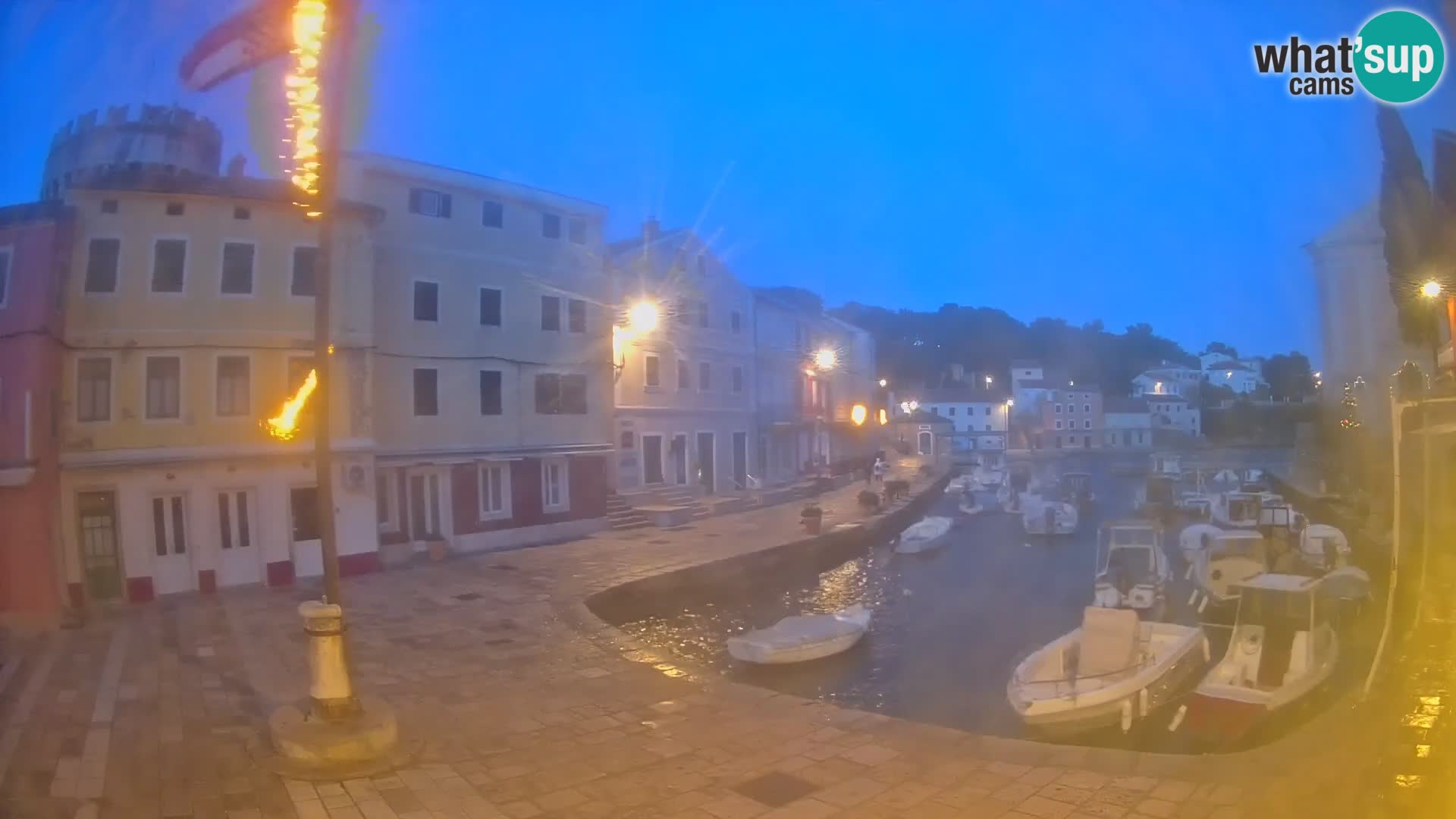 Webcam Streaming – El puerto de Veli Lošinj