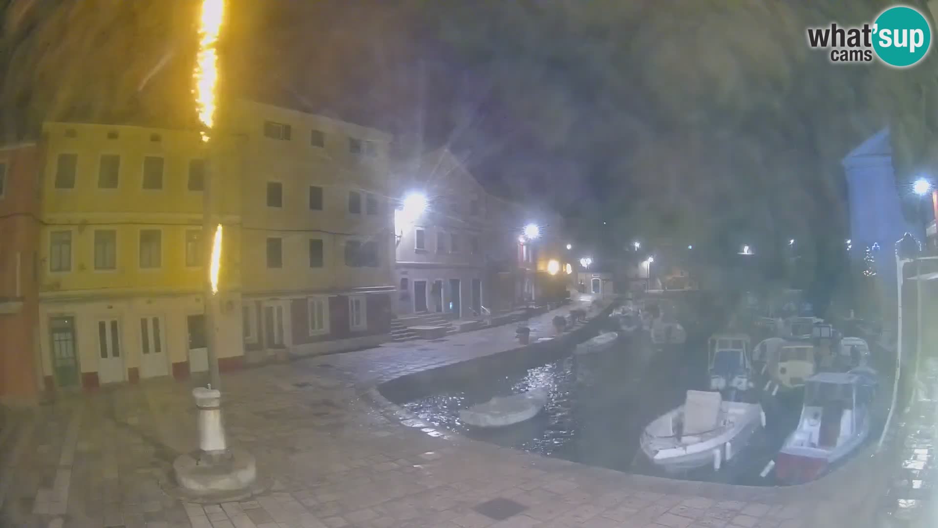 Webcam Live – The harbor of Veli Lošinj