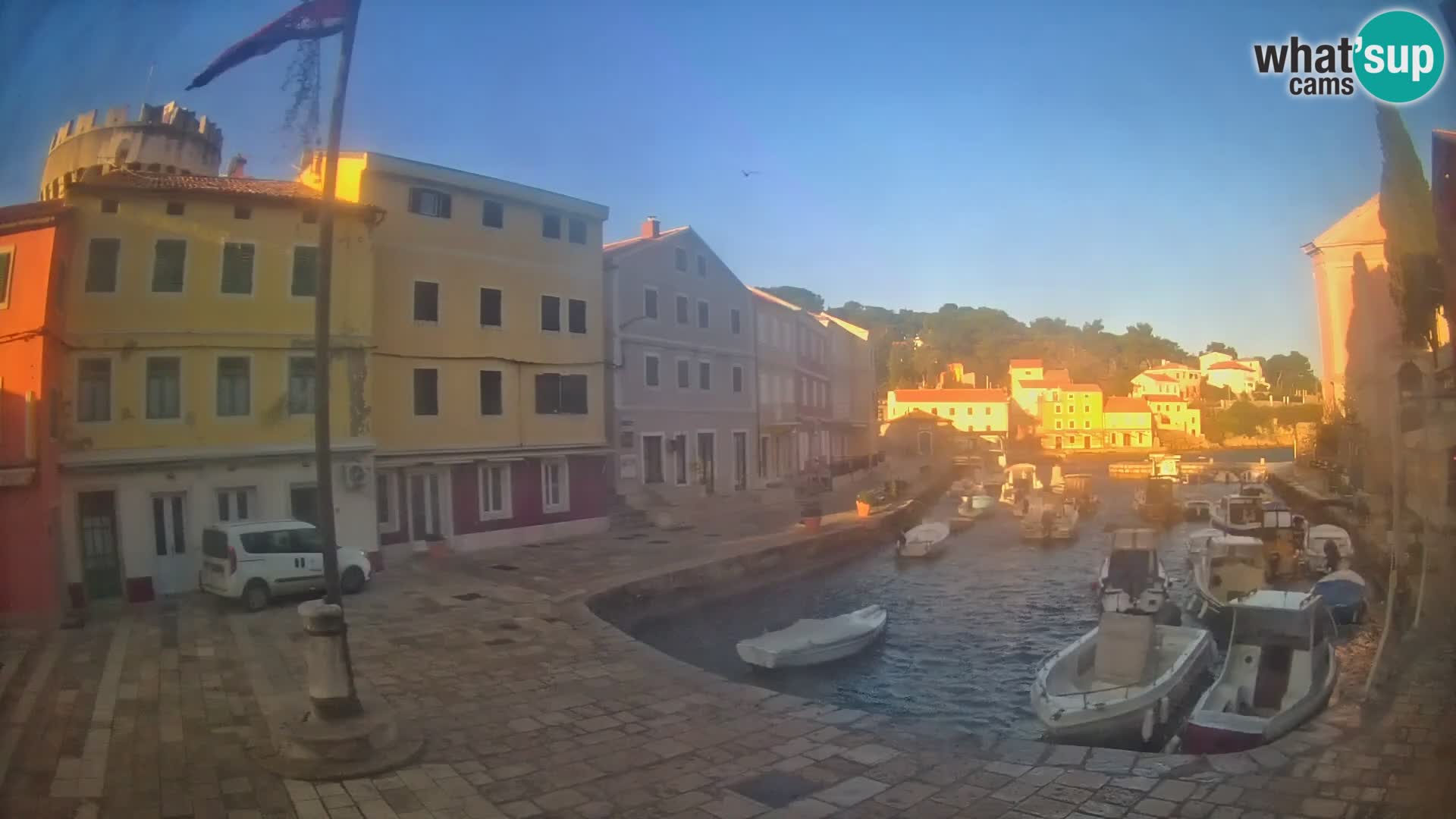 Webcam – Le port de Veli Lošinj