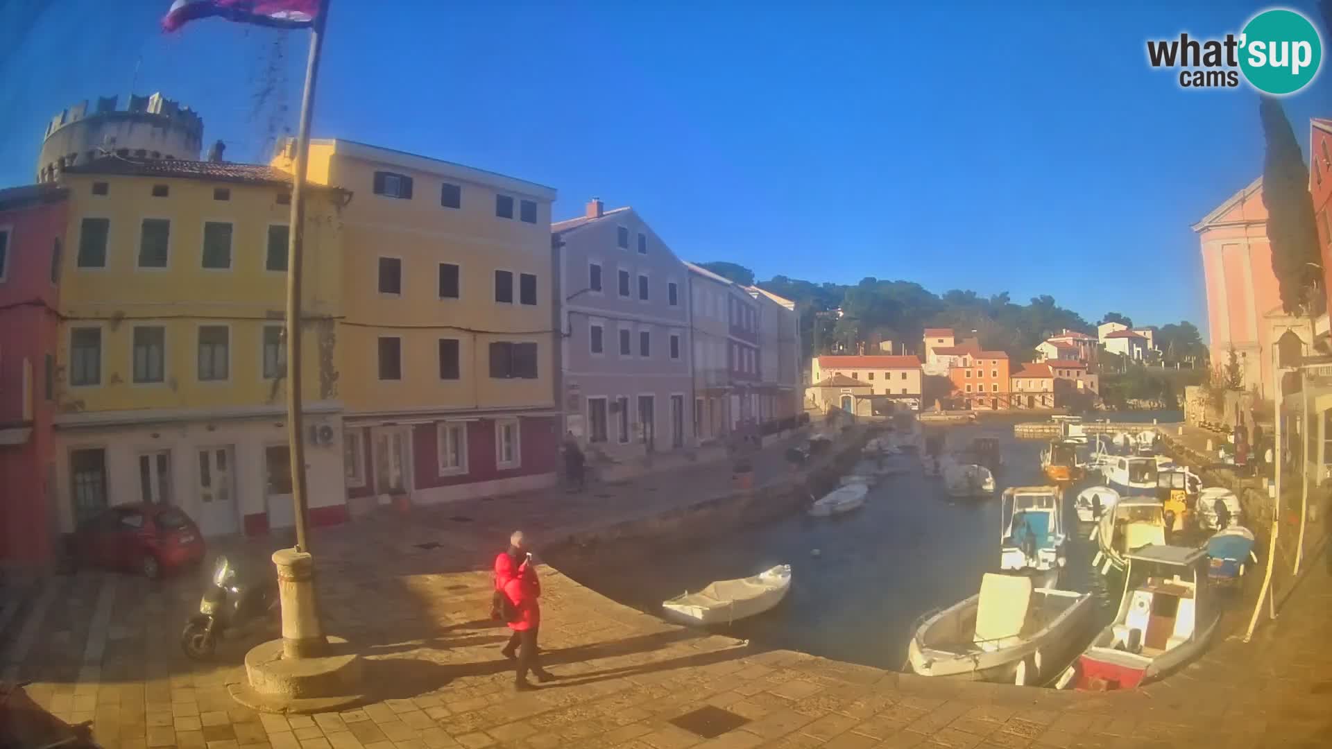 Webcam – Le port de Veli Lošinj