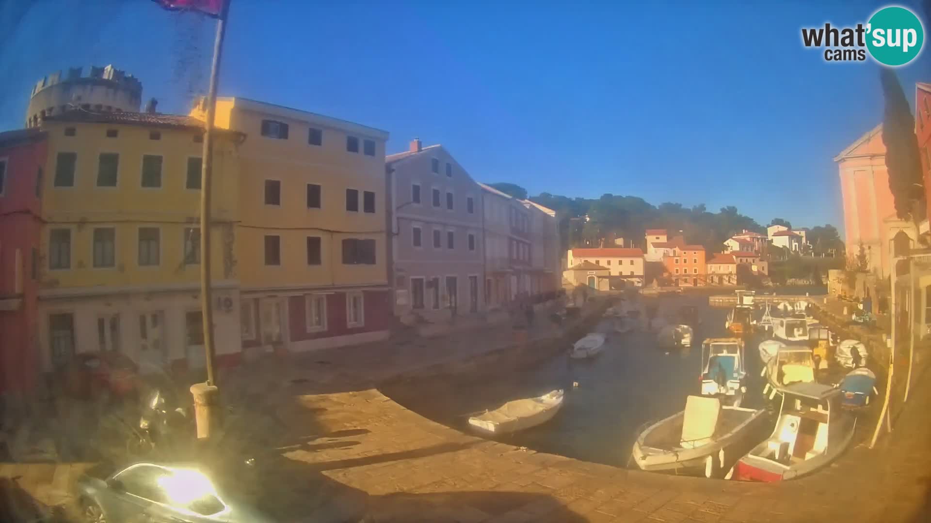 Webcam – Le port de Veli Lošinj