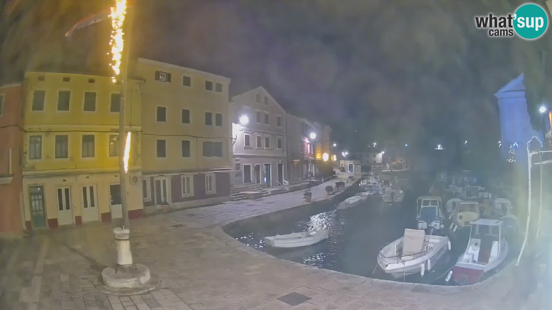 Webcam Live – The harbor of Veli Lošinj