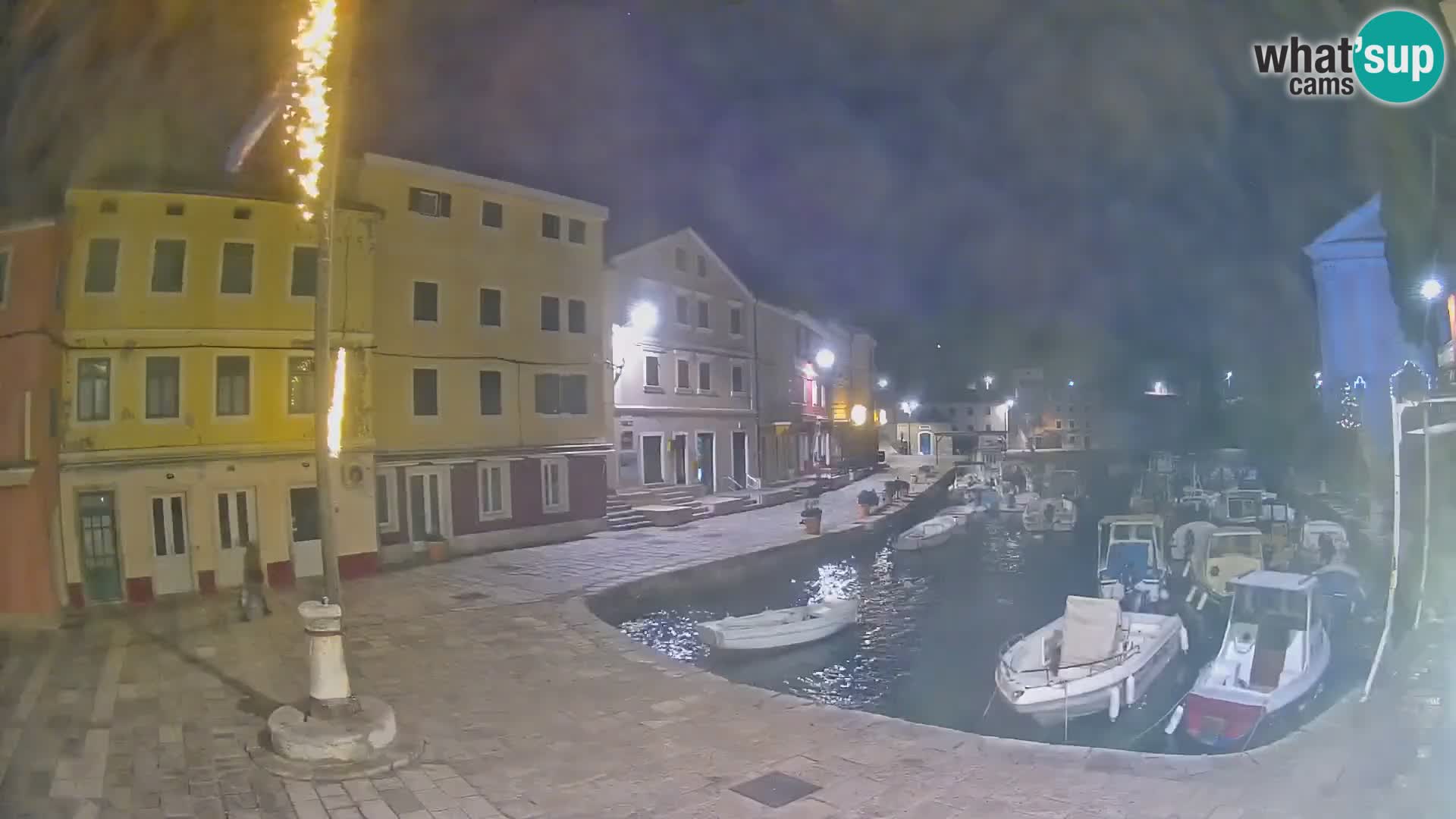 Webcam Live – The harbor of Veli Lošinj