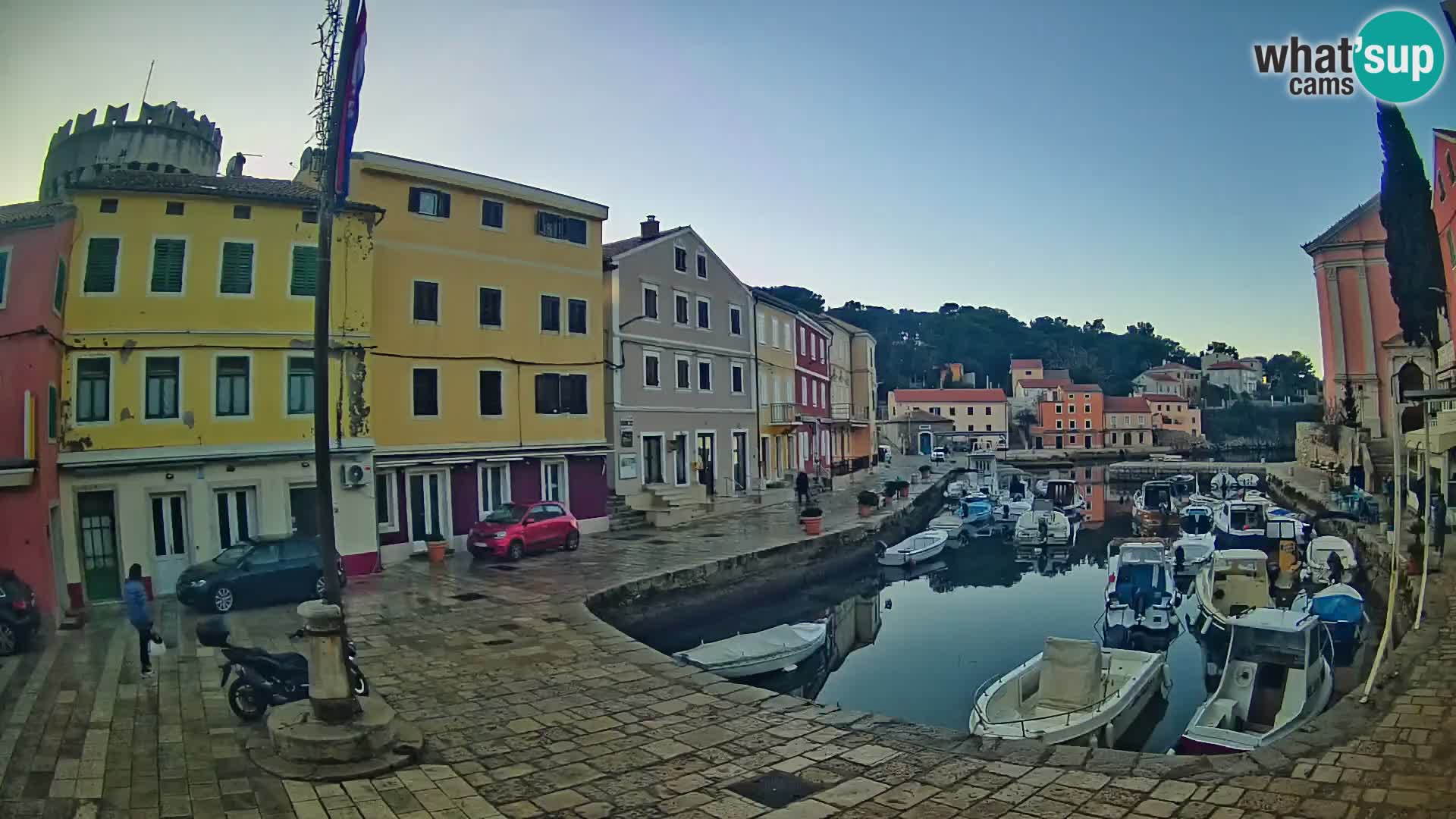 Webcam – Le port de Veli Lošinj