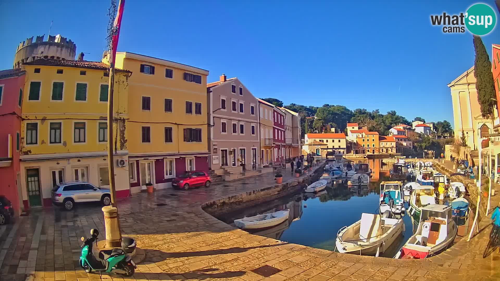 Webcam – Le port de Veli Lošinj