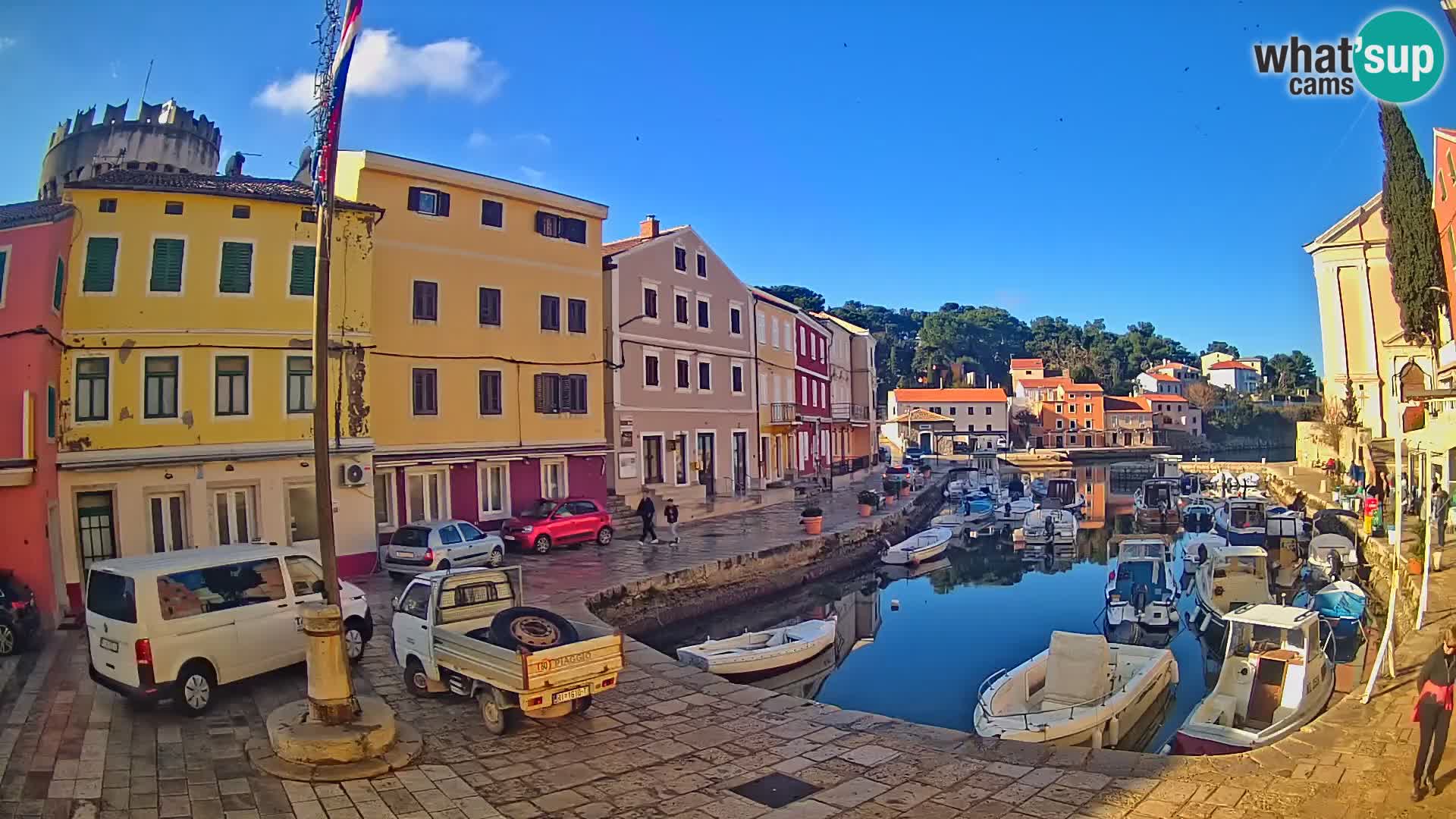 Webcam – Le port de Veli Lošinj