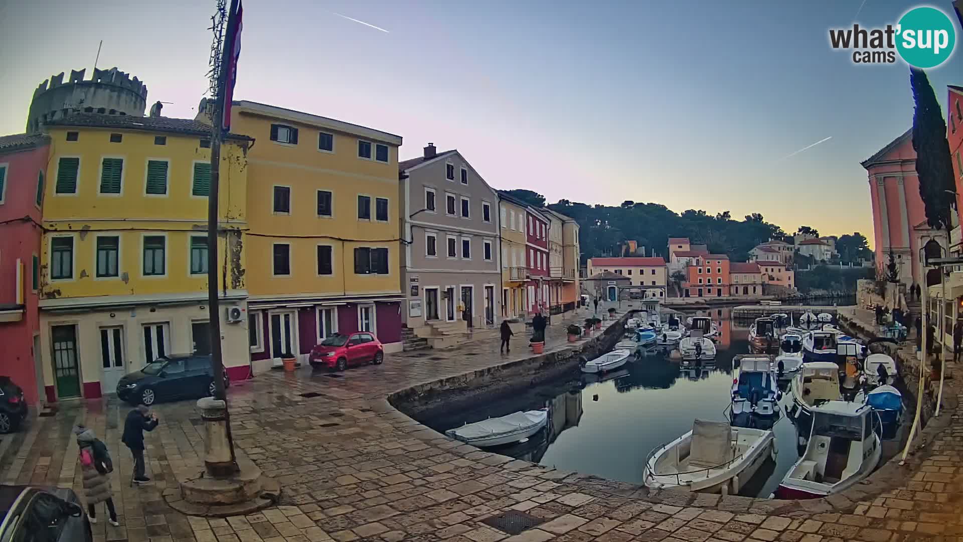 Webcam Streaming – El puerto de Veli Lošinj