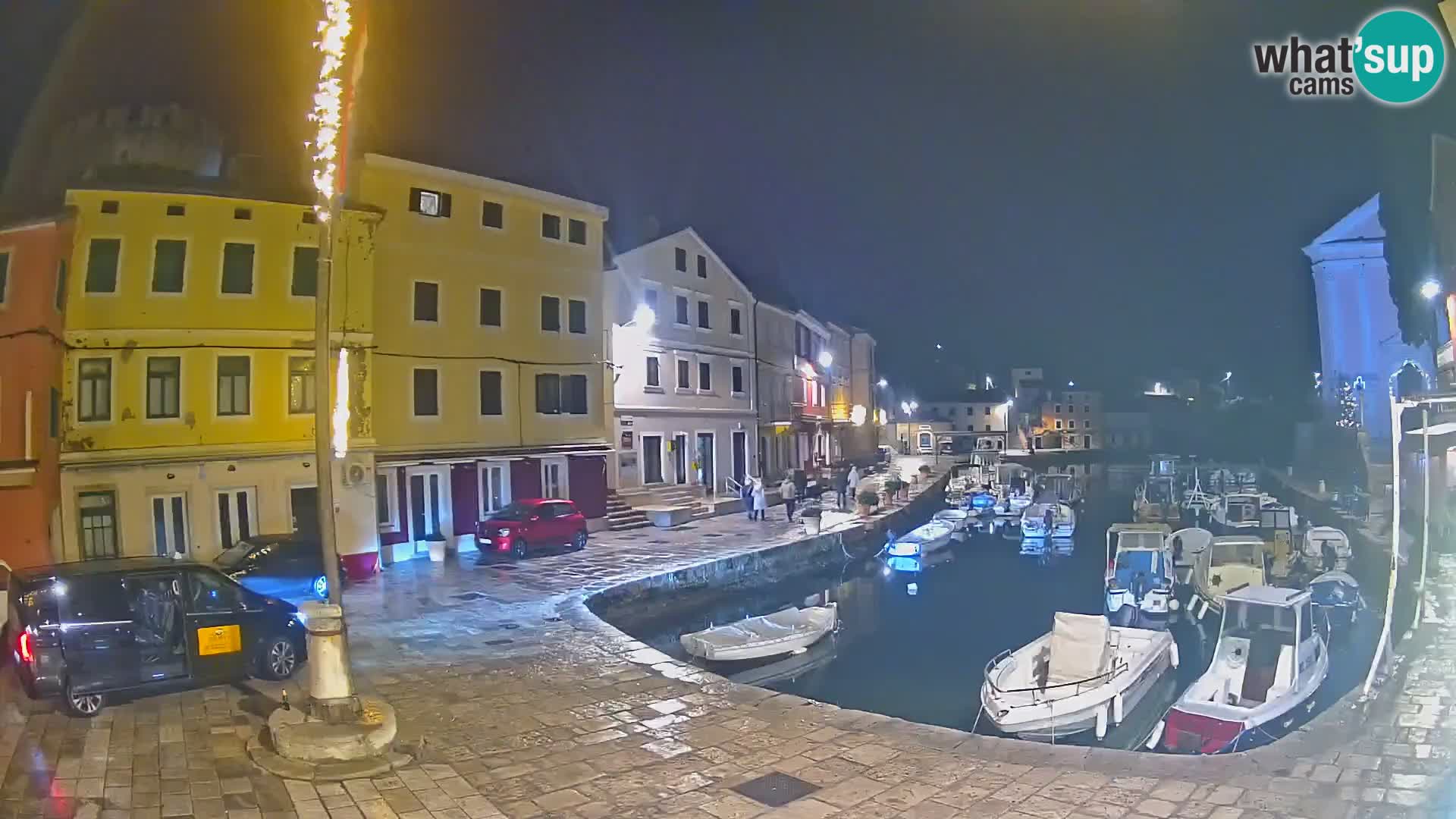 Webcam Live – The harbor of Veli Lošinj