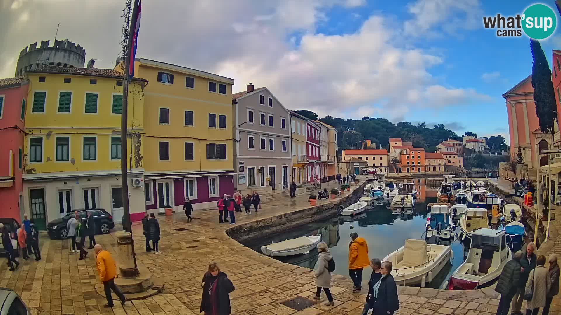 Webcam – Le port de Veli Lošinj