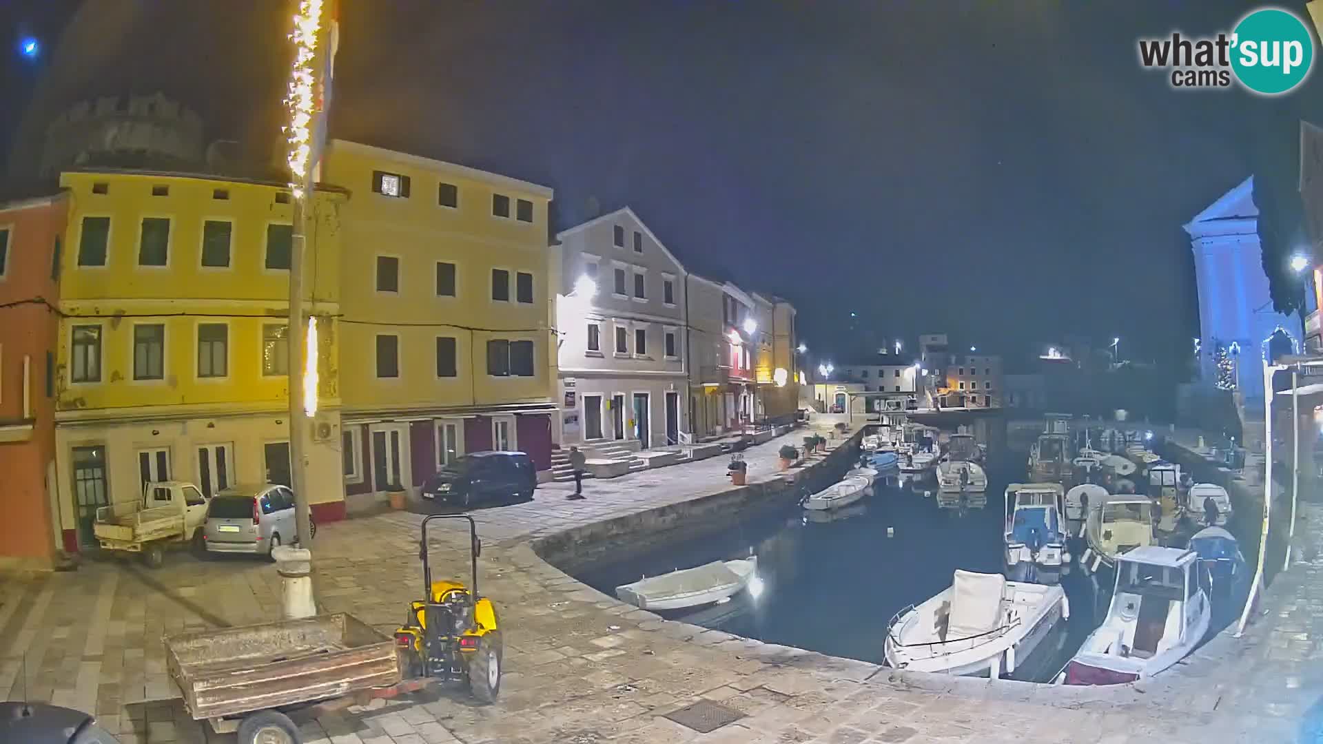 Webcam Live – The harbor of Veli Lošinj