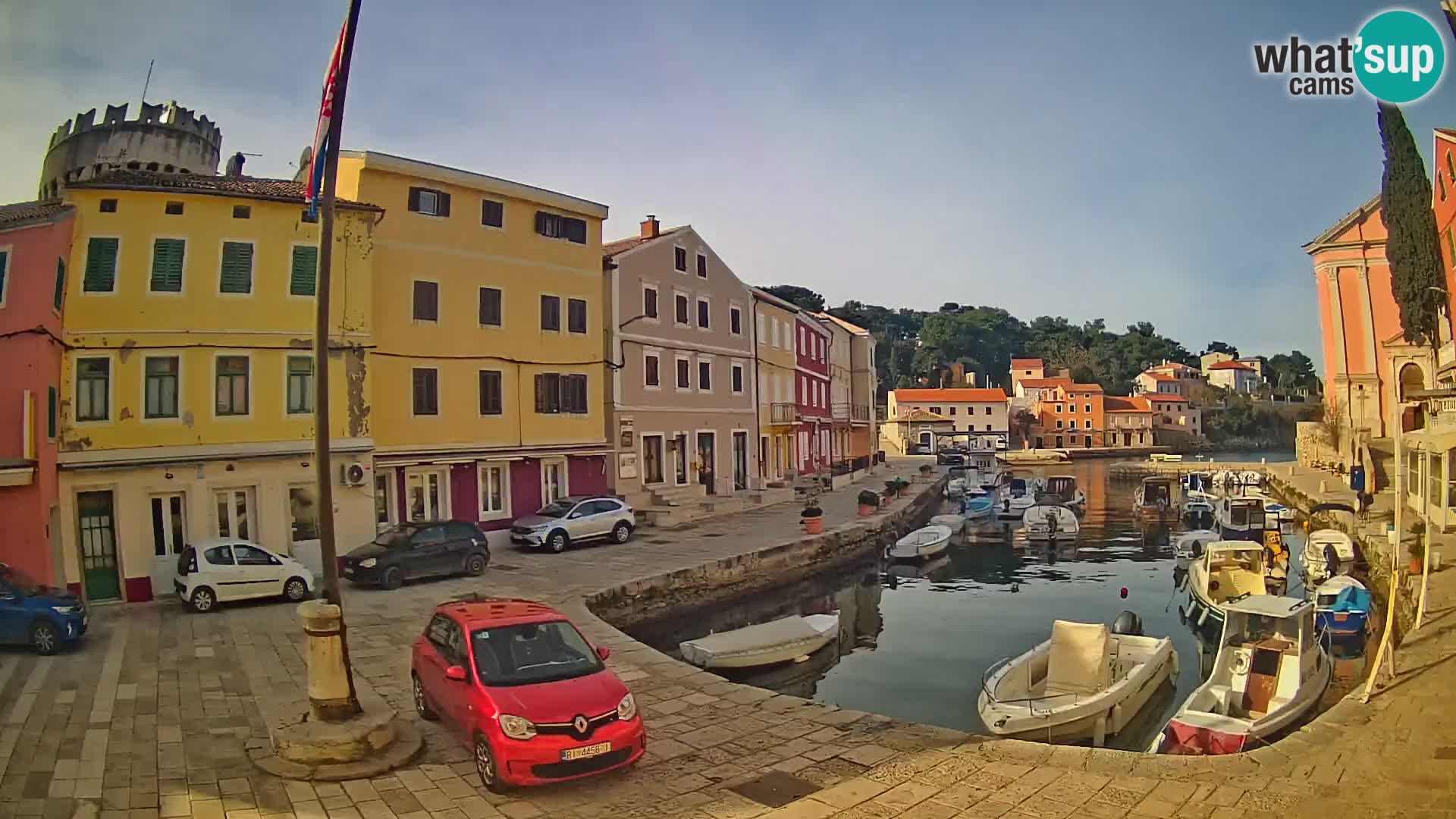 Webcam Streaming – El puerto de Veli Lošinj